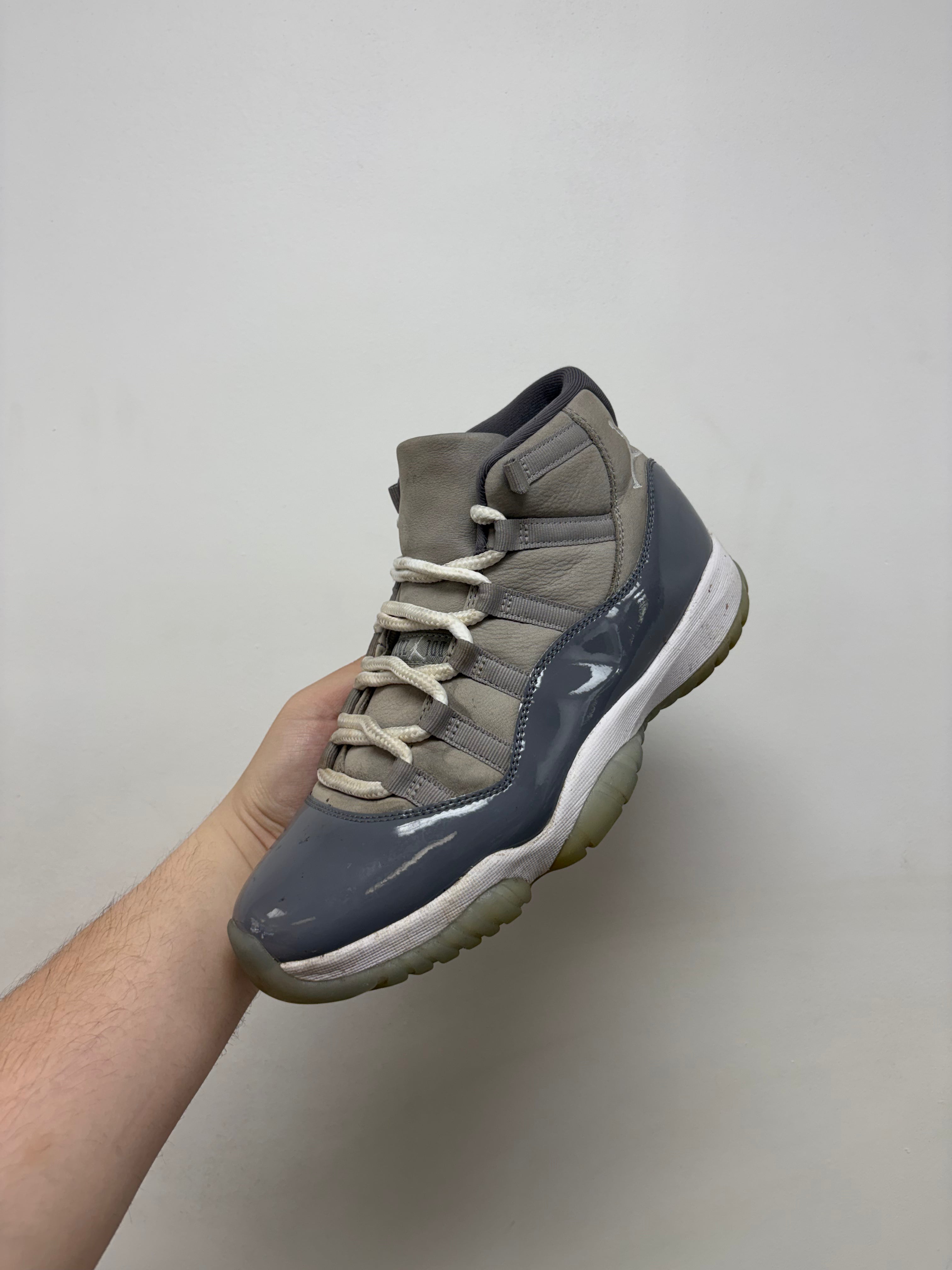 Jordan 11 Gool Grey Sneakers