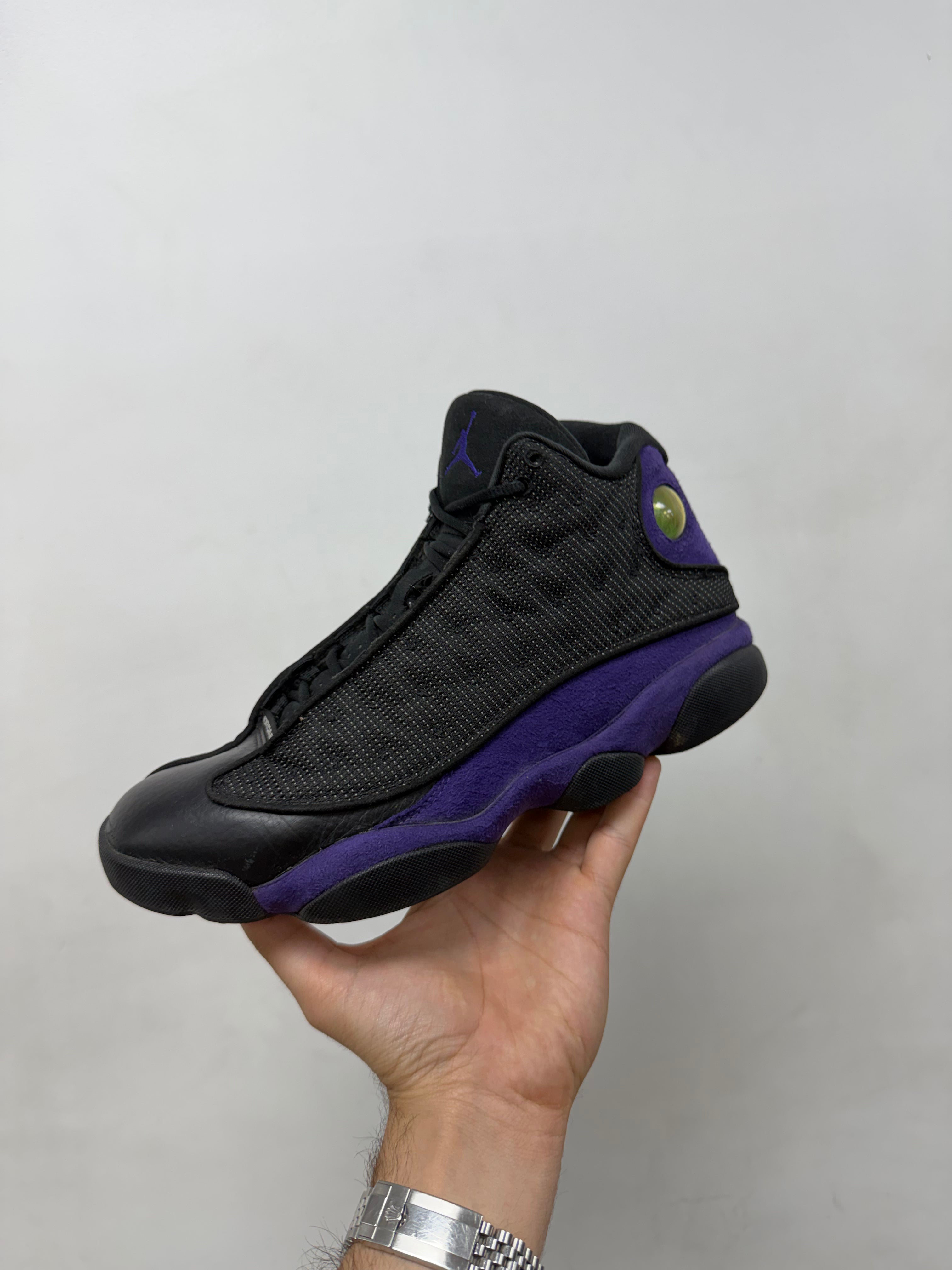 Jordan 13 Court Purple Sneakers