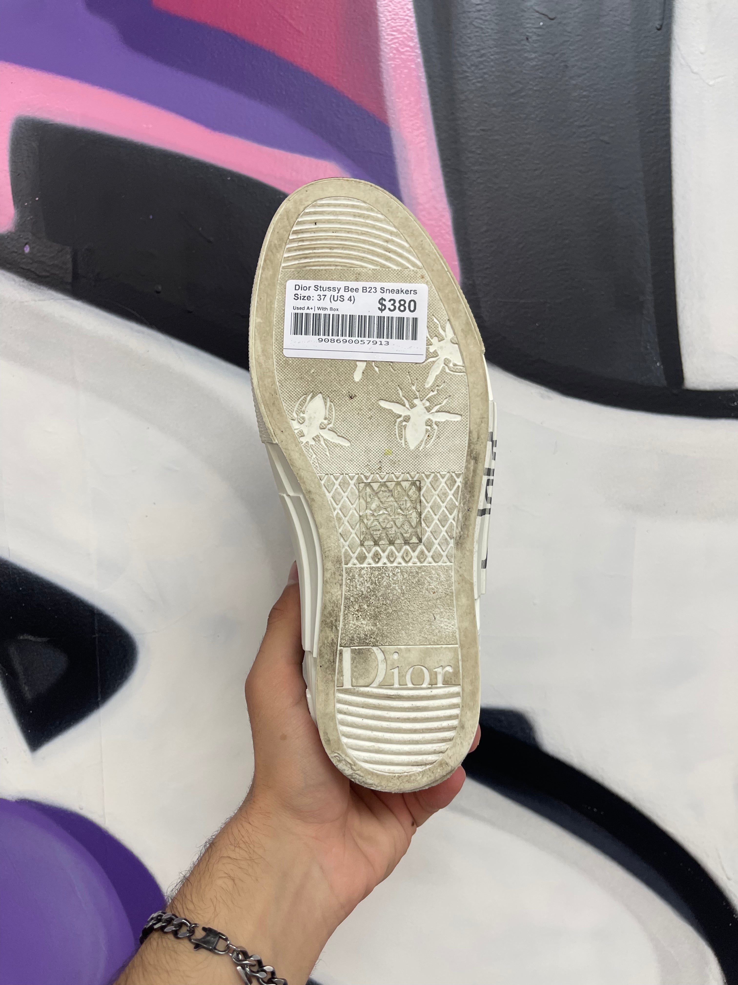 Dior Stussy Bee B23 Sneakers