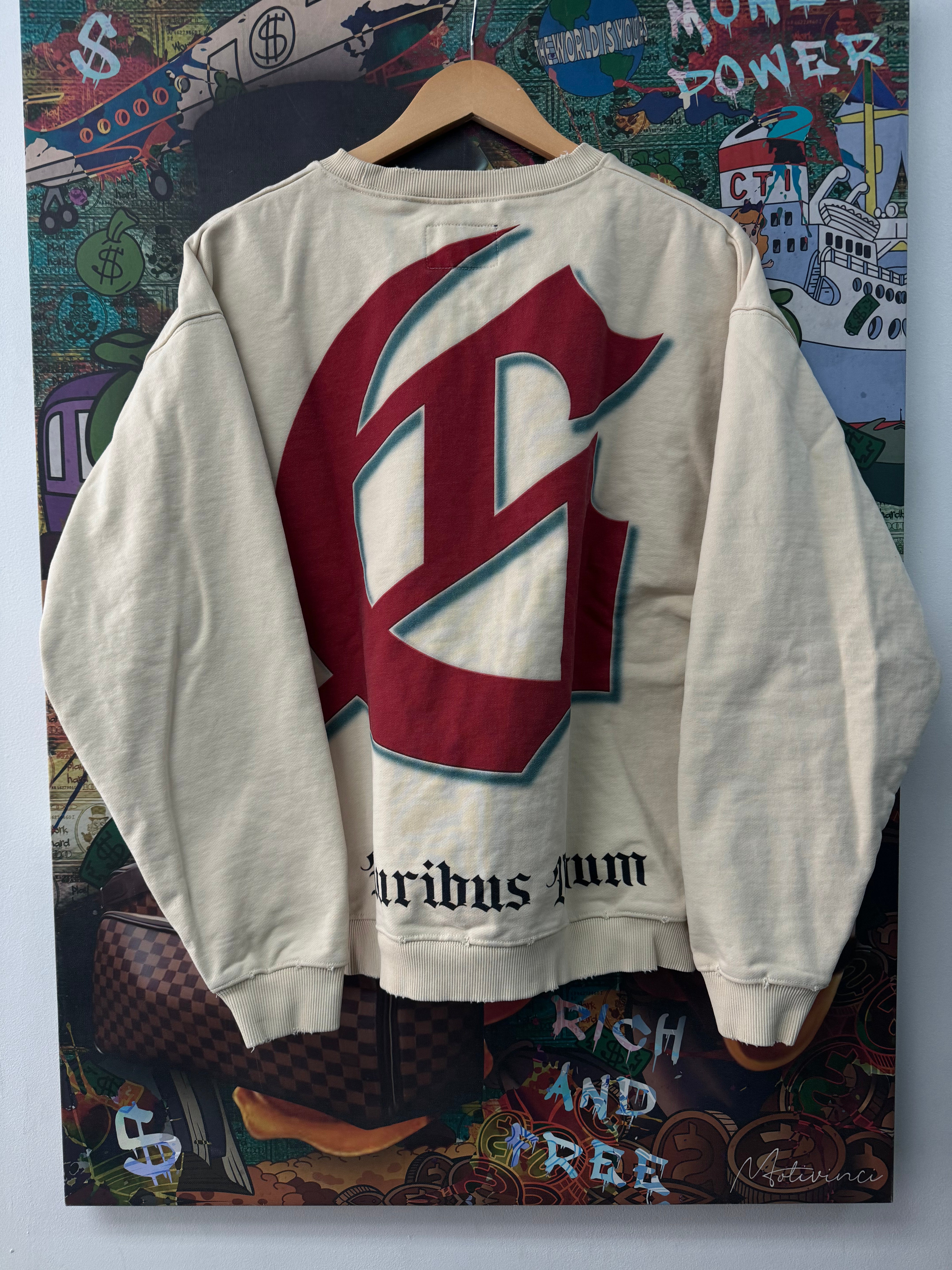 Godspeed Bone Checkmate Crewneck