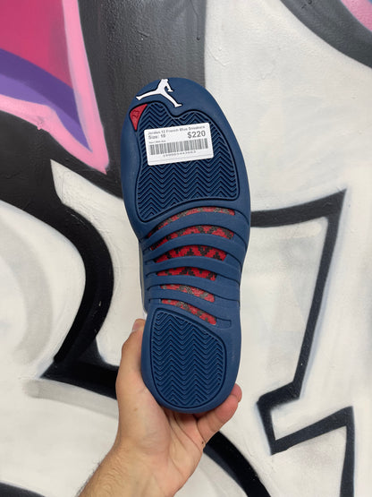 Jordan 12 French Blue Sneakers