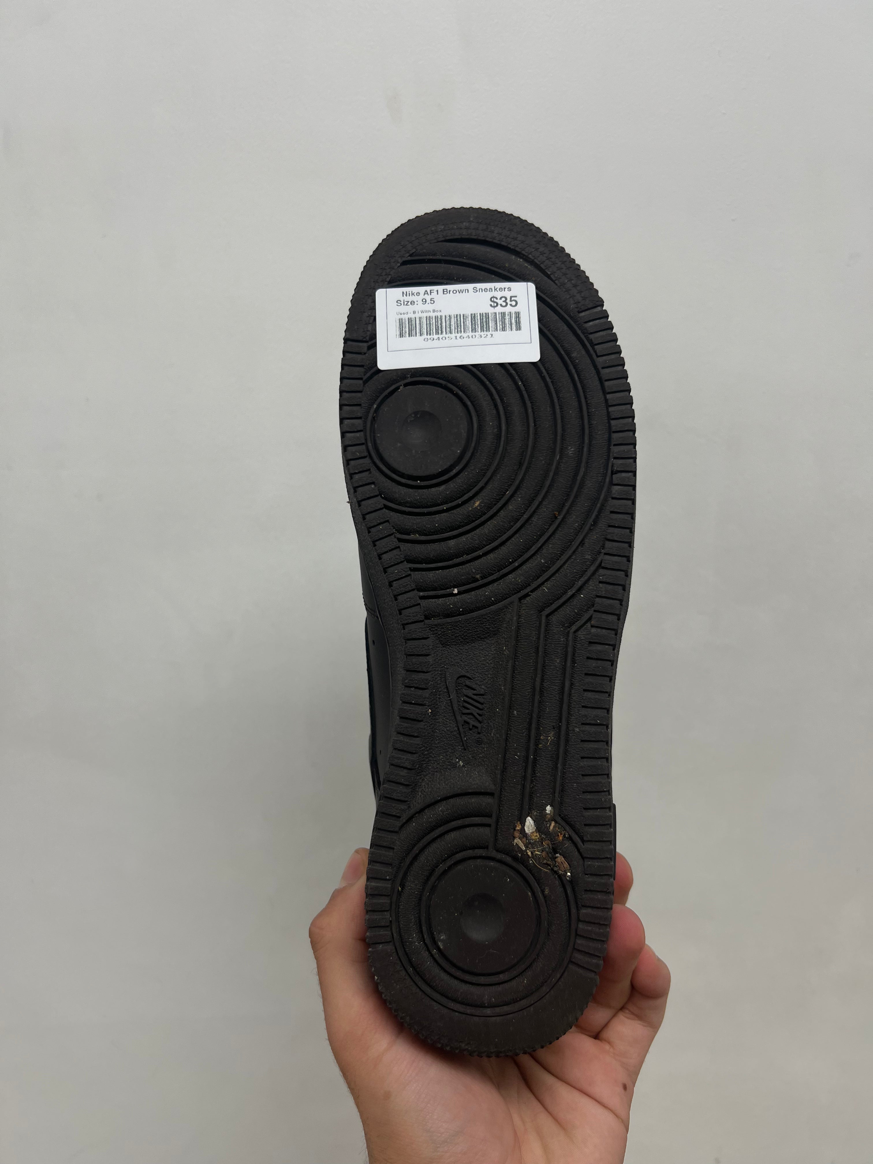Nike AF1 Brown Sneakers