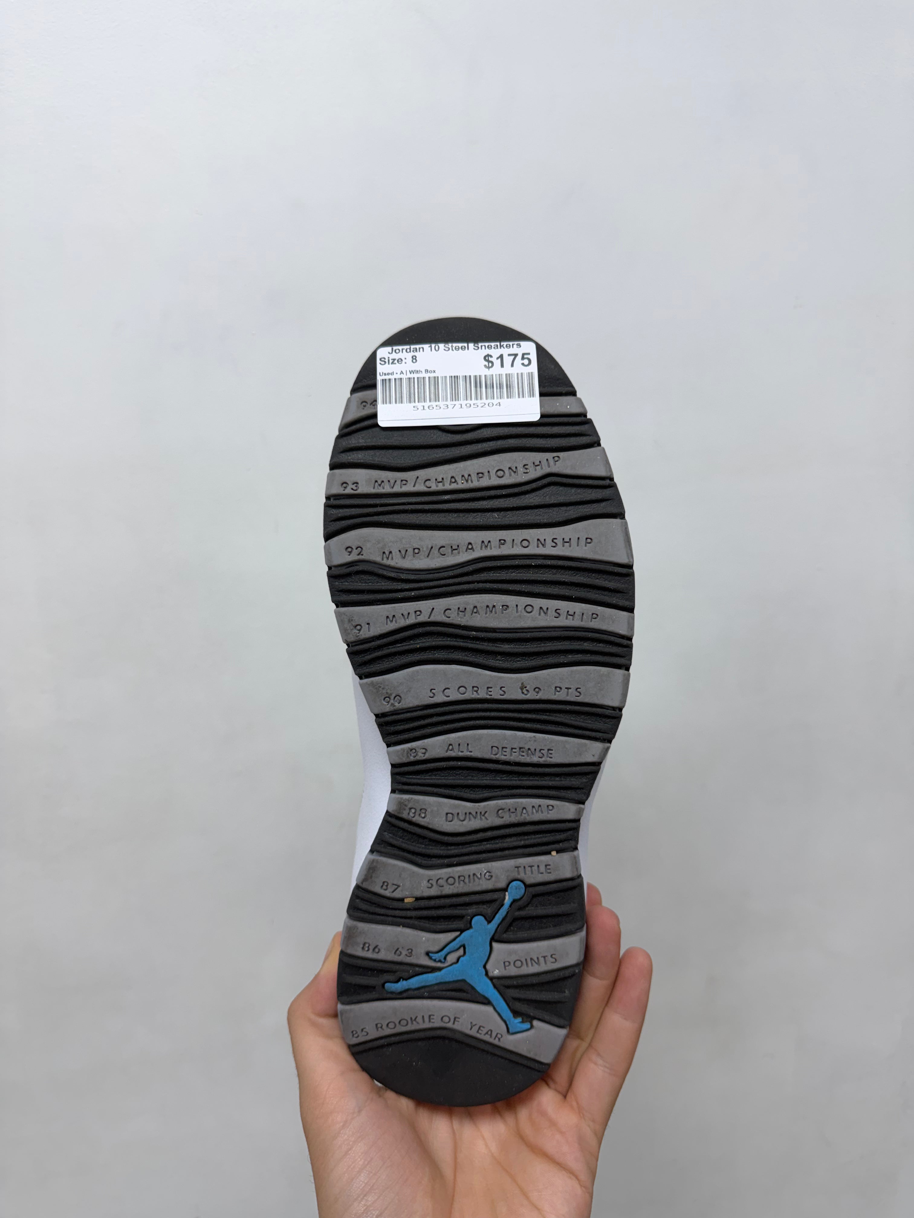 Jordan 10 Steel Sneakers