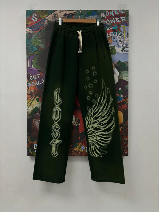 Lost Intricacy Pants Green