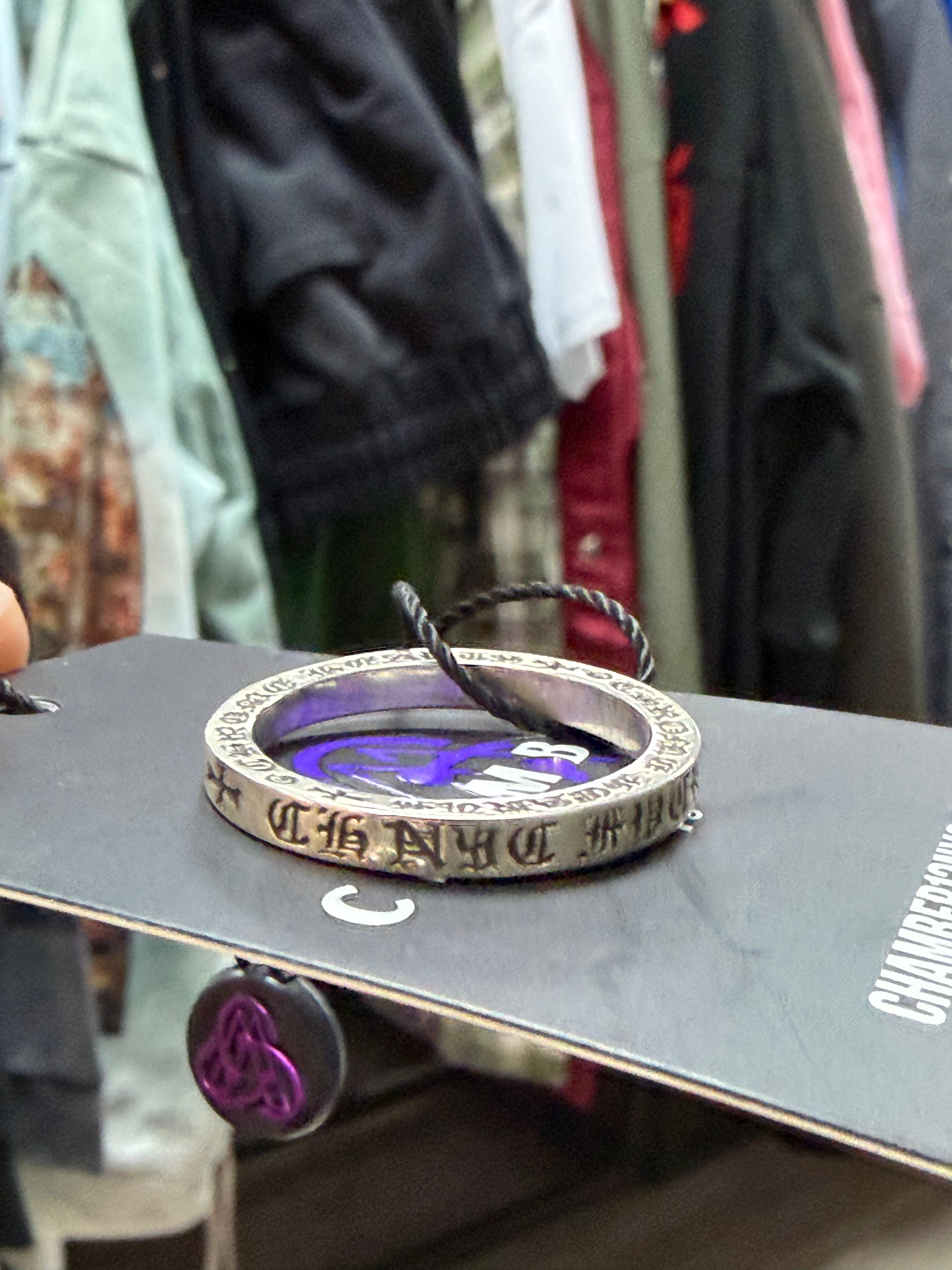 Chrome Hearts NYC F**K You Thin Ring Accessories