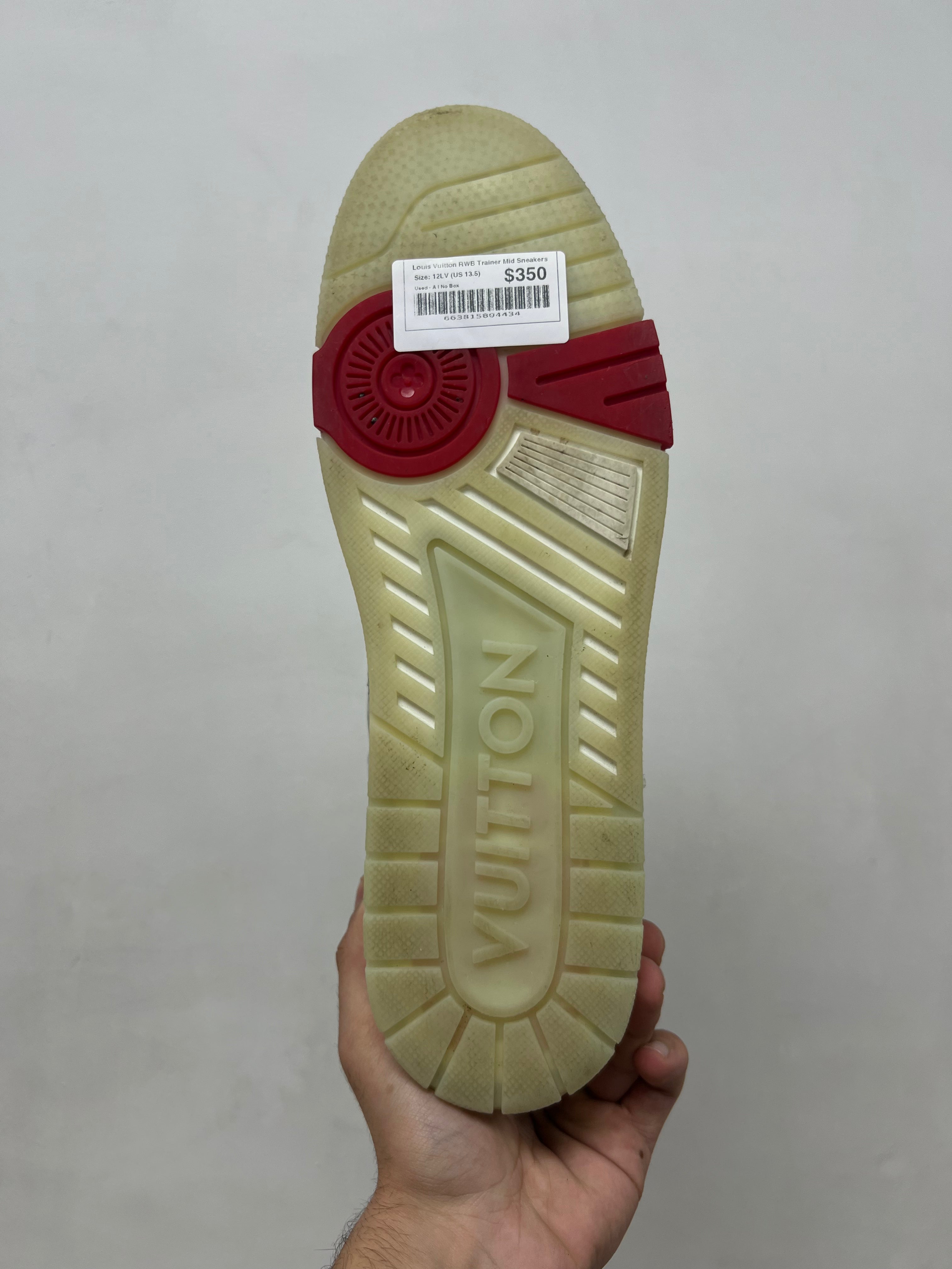 Louis Vuitton RWB Trainer Mid Sneakers
