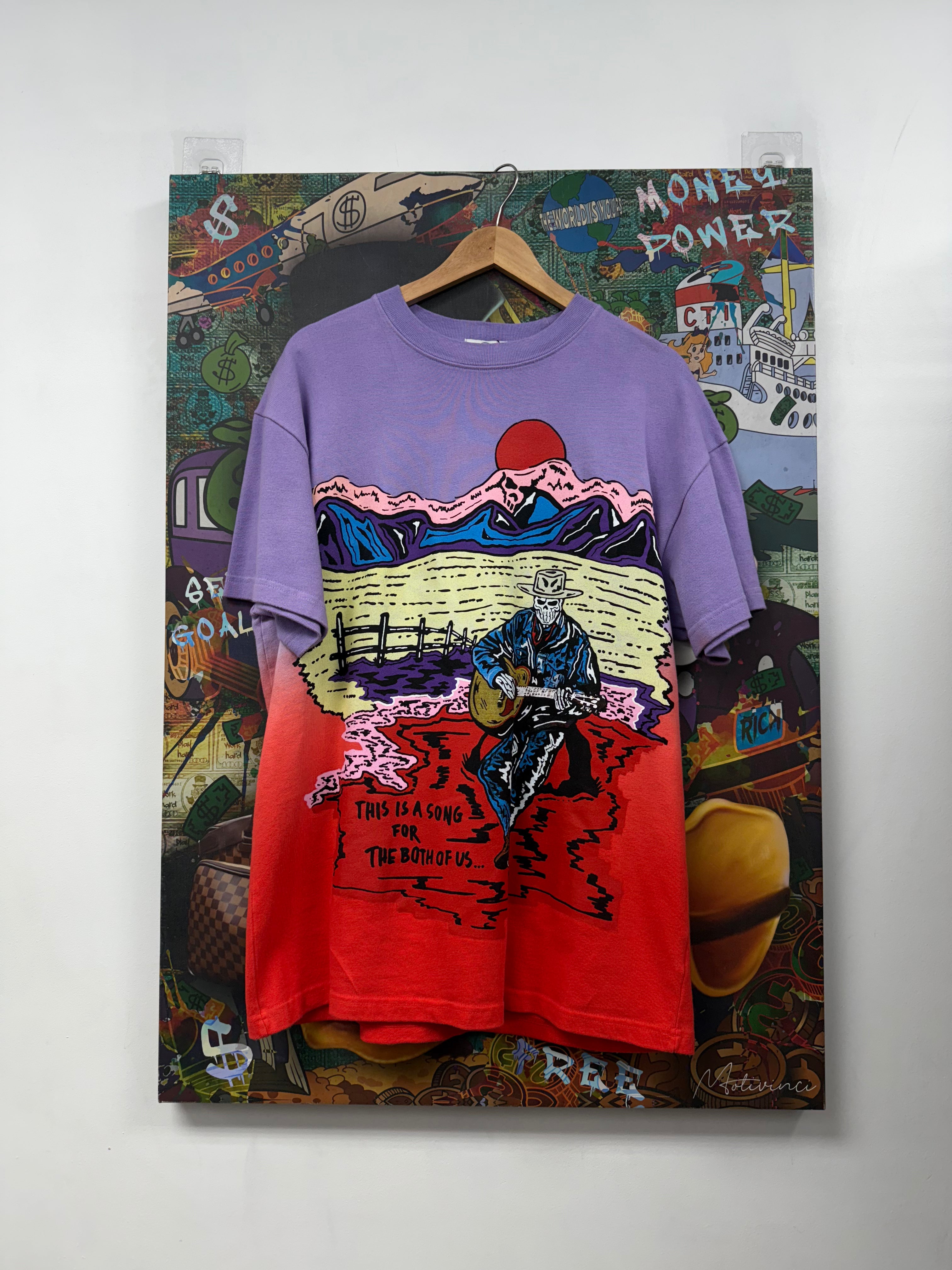 Warren Lotas Purple Pink Song Tee