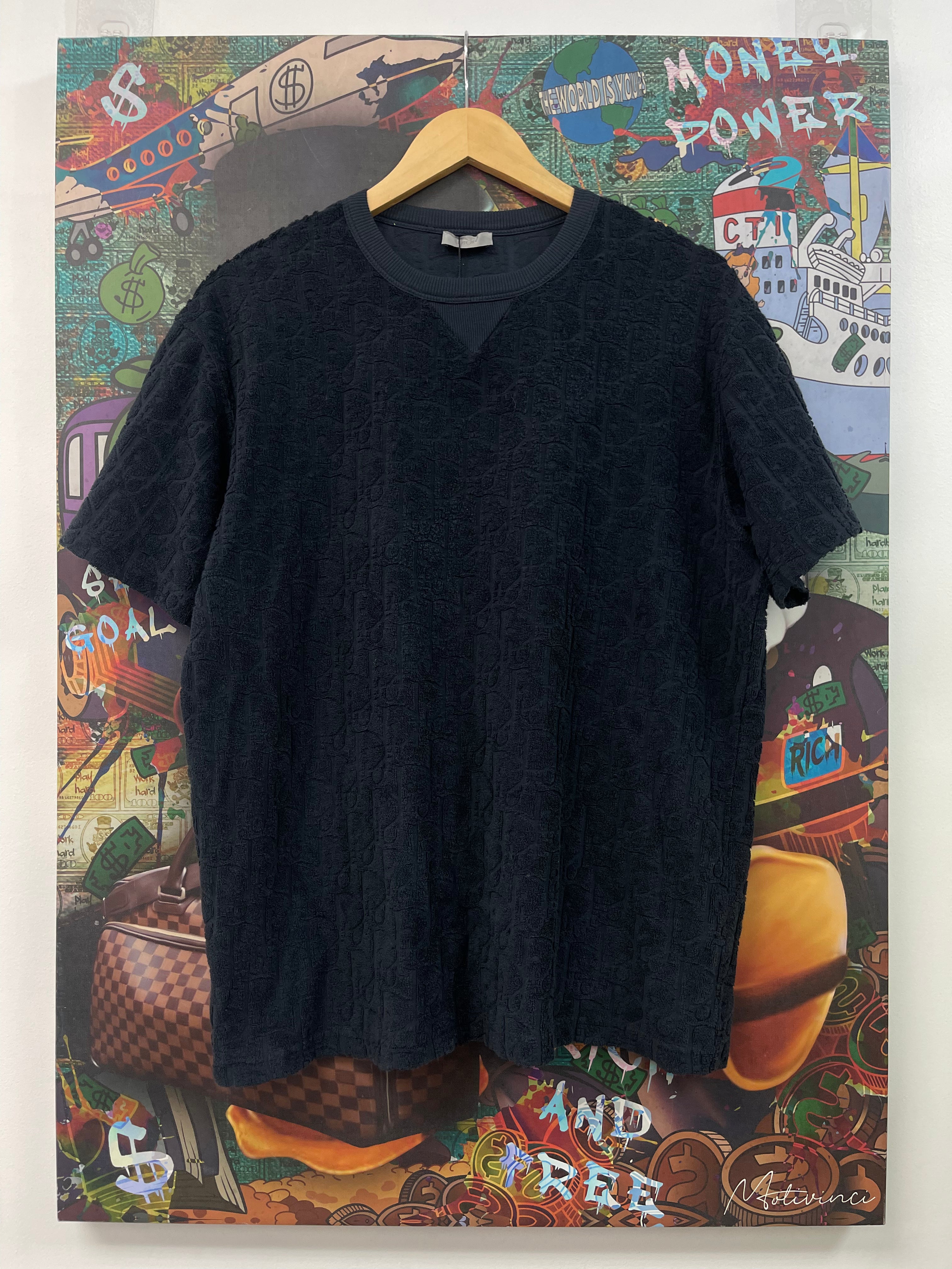 Dior Navy Towel Tee