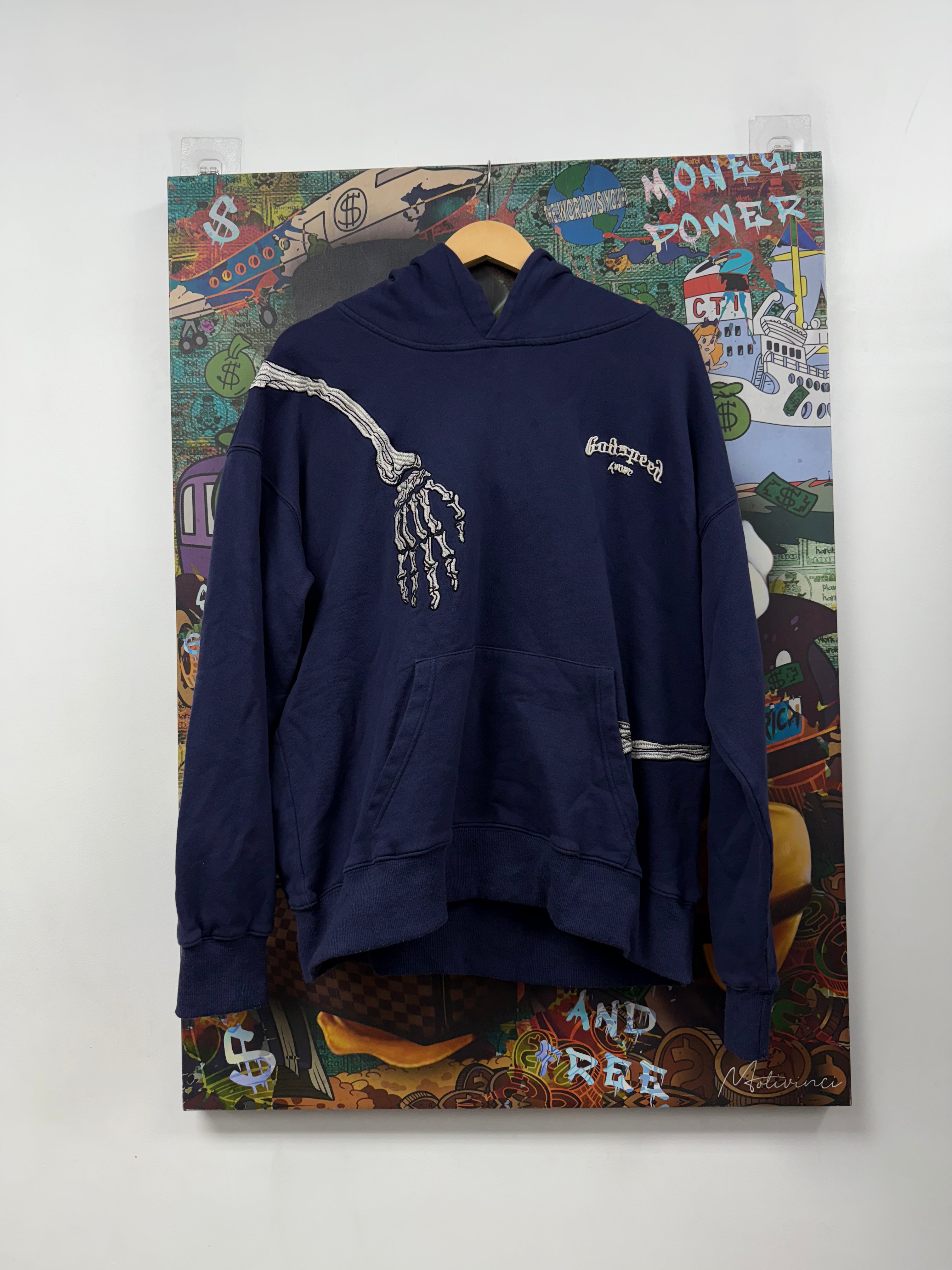 Godspeed Navy ROD Hoodie
