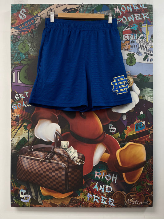 Eric Emanuel Royal Blue Shorts