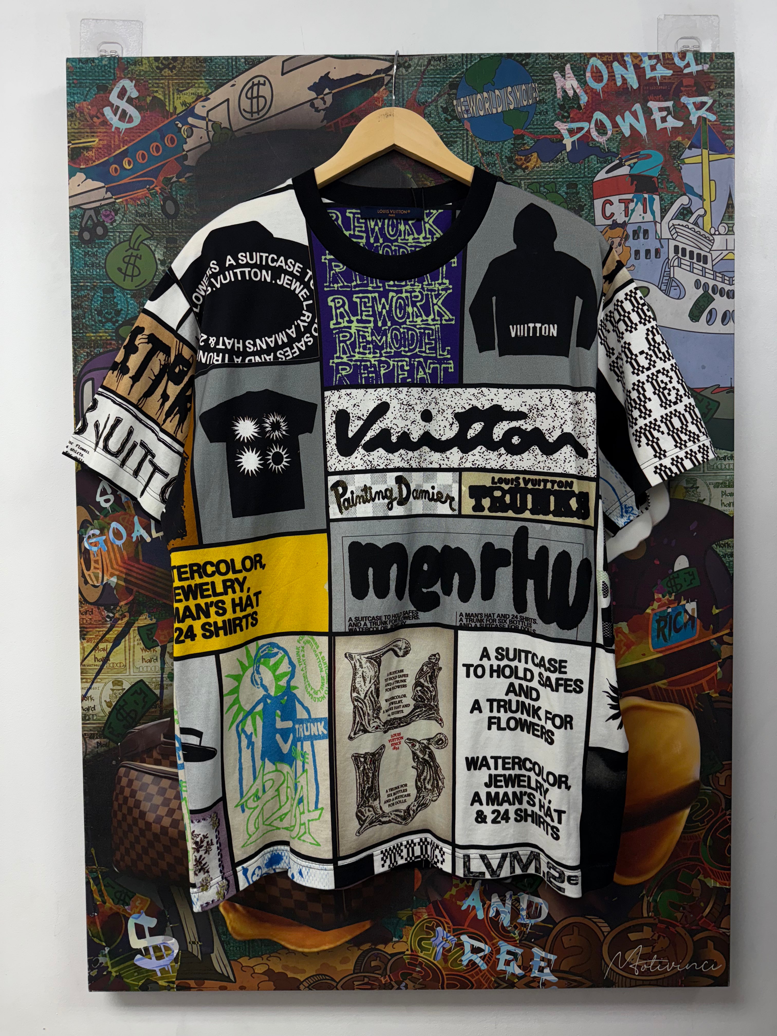 Louis Vuitton Graphic FW23 Patchwork Tee