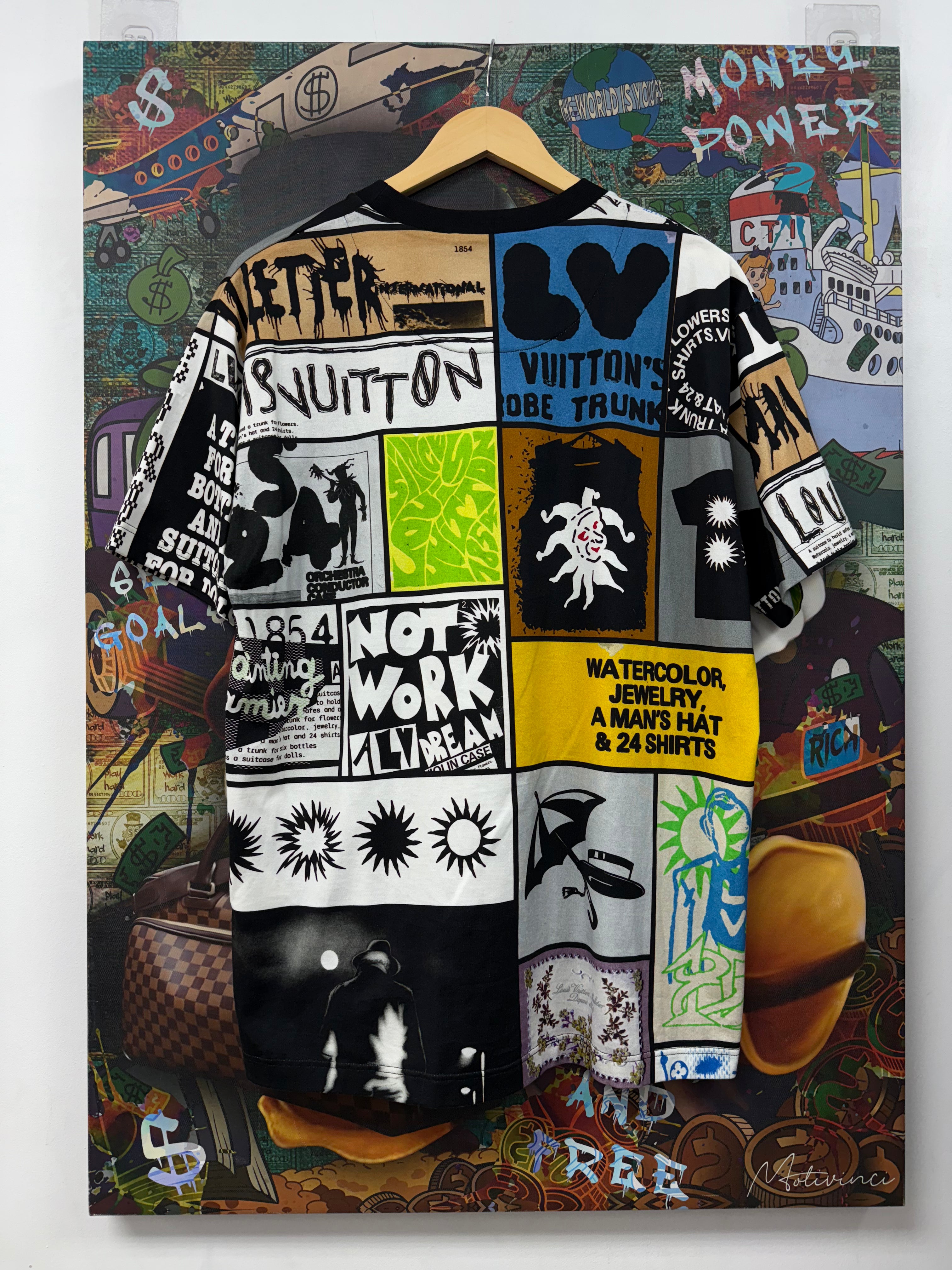 Louis Vuitton Graphic FW23 Patchwork Tee