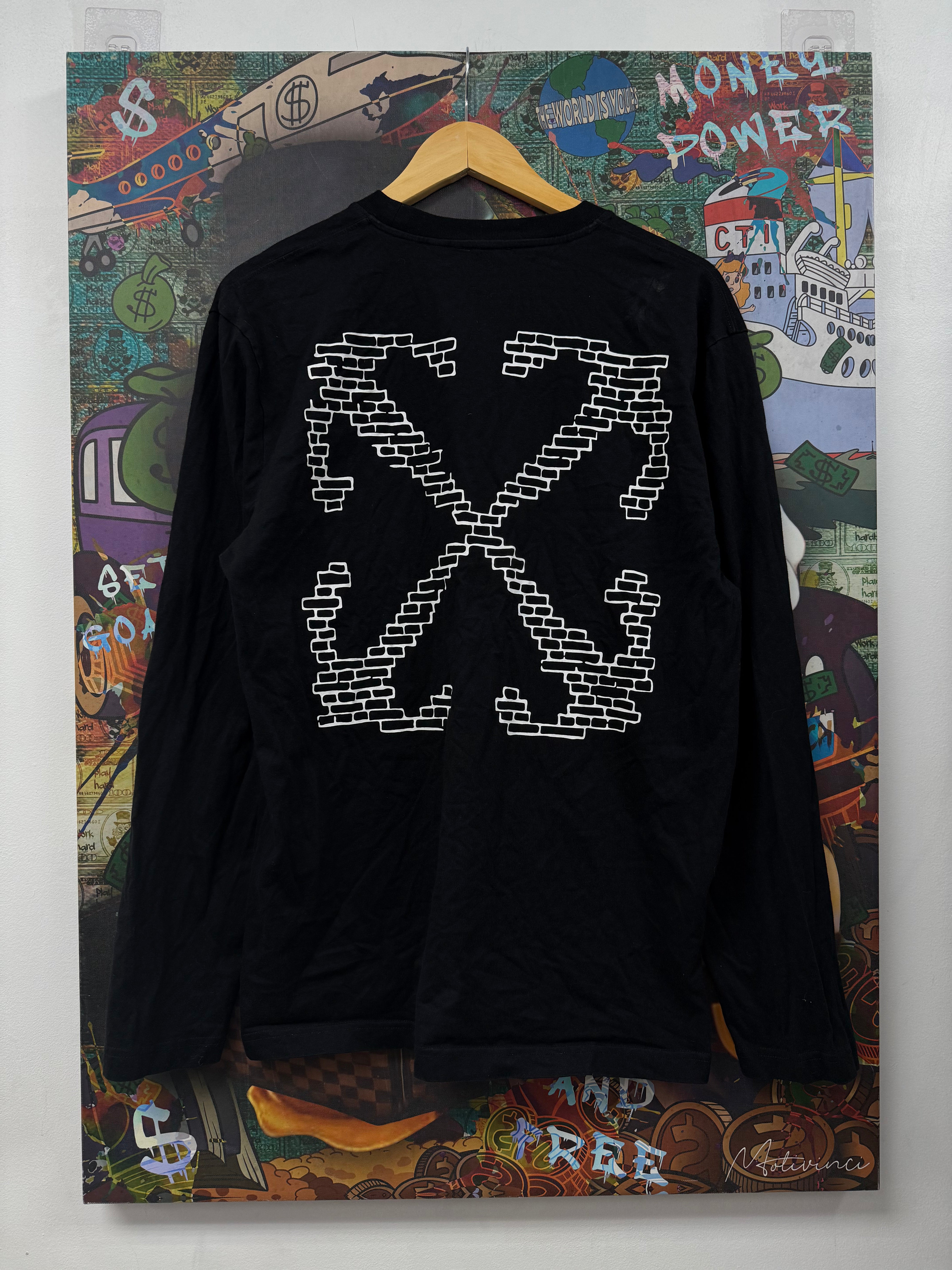 Off White Black White Arrows Long Sleeve