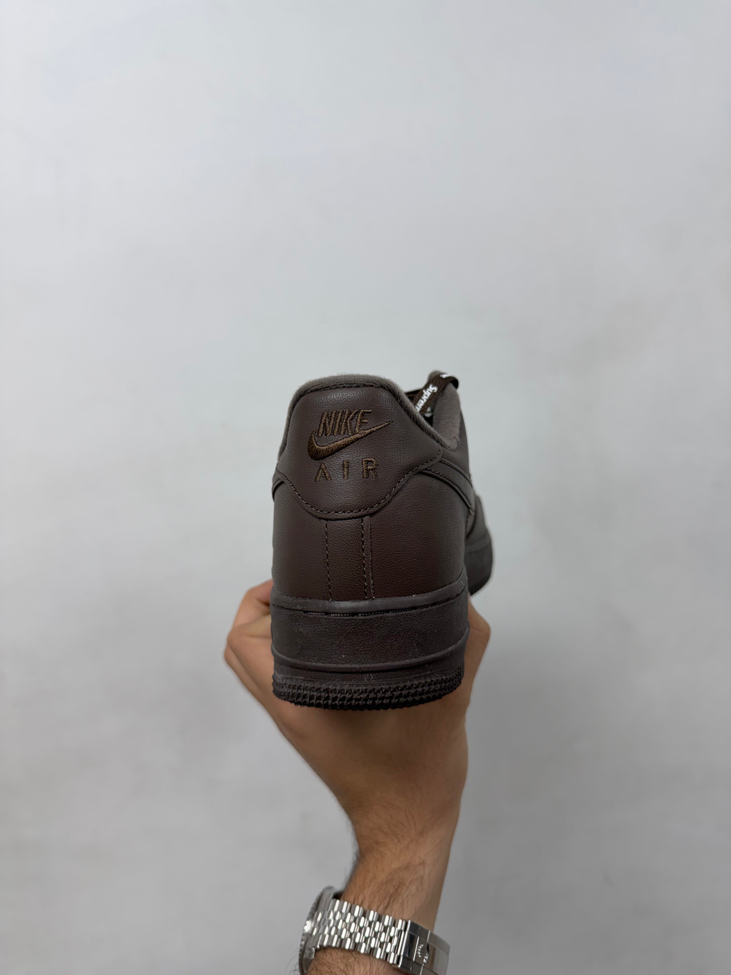Nike Supreme AF1 Brown Sneakers