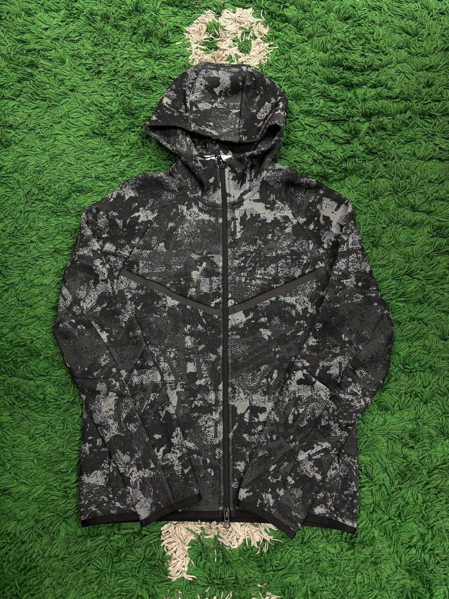 Nike Tech Hoodie Duck Camo Black New Small With Tags