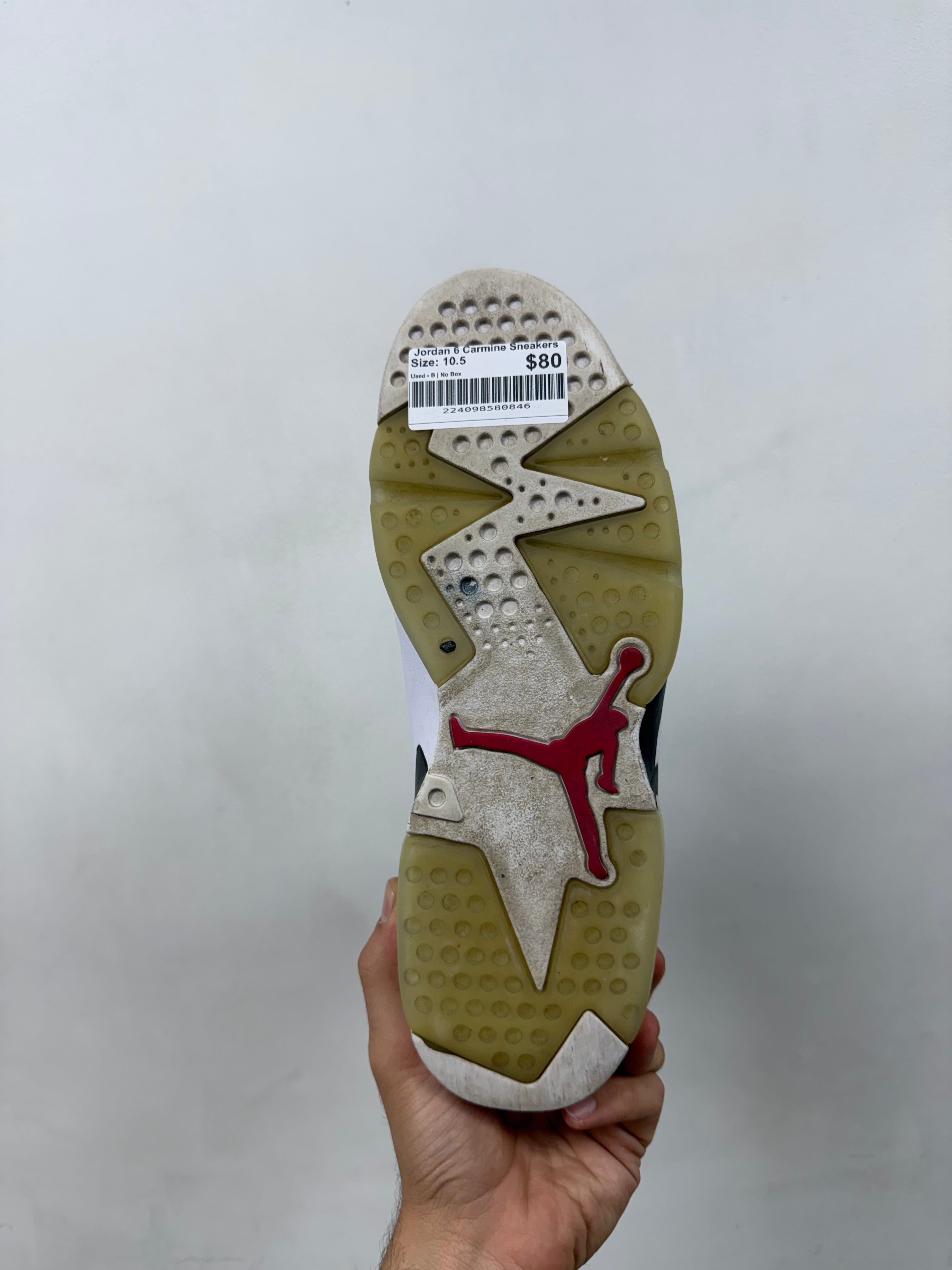 Jordan 6 Carmine Sneakers