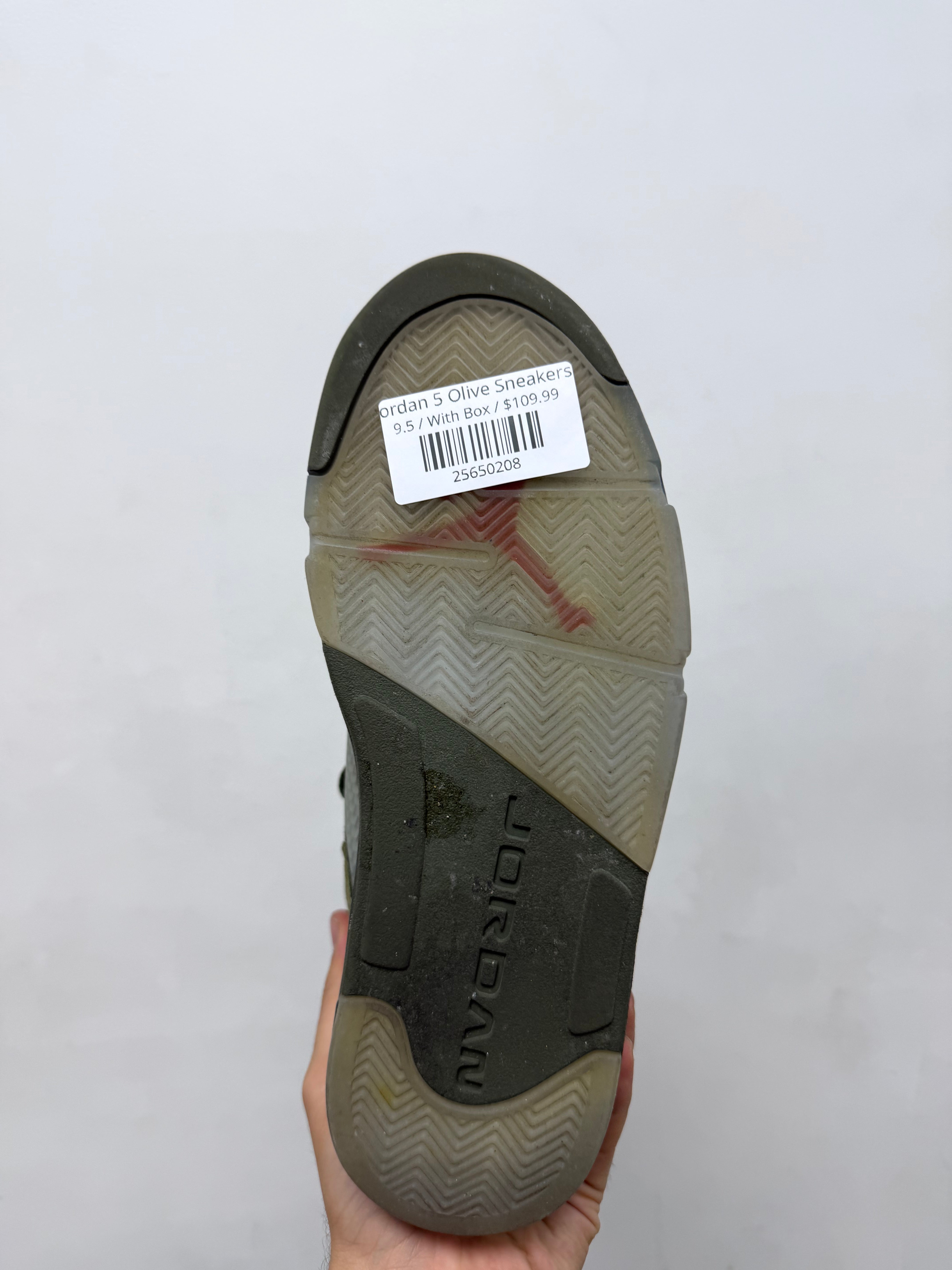 Jordan 5 Olive Sneakers