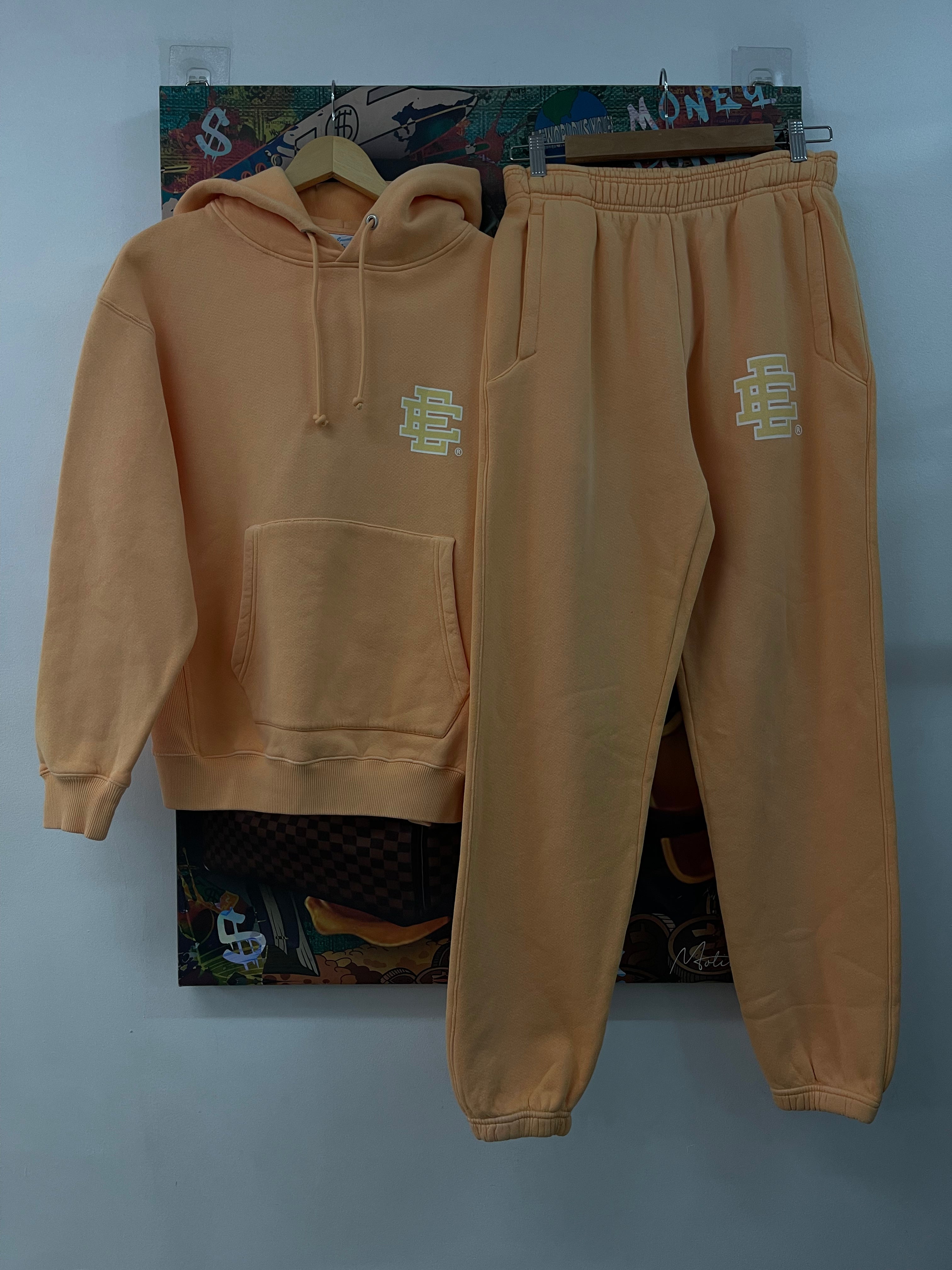 Eric Emanuel Orange Cream Sweatsuit