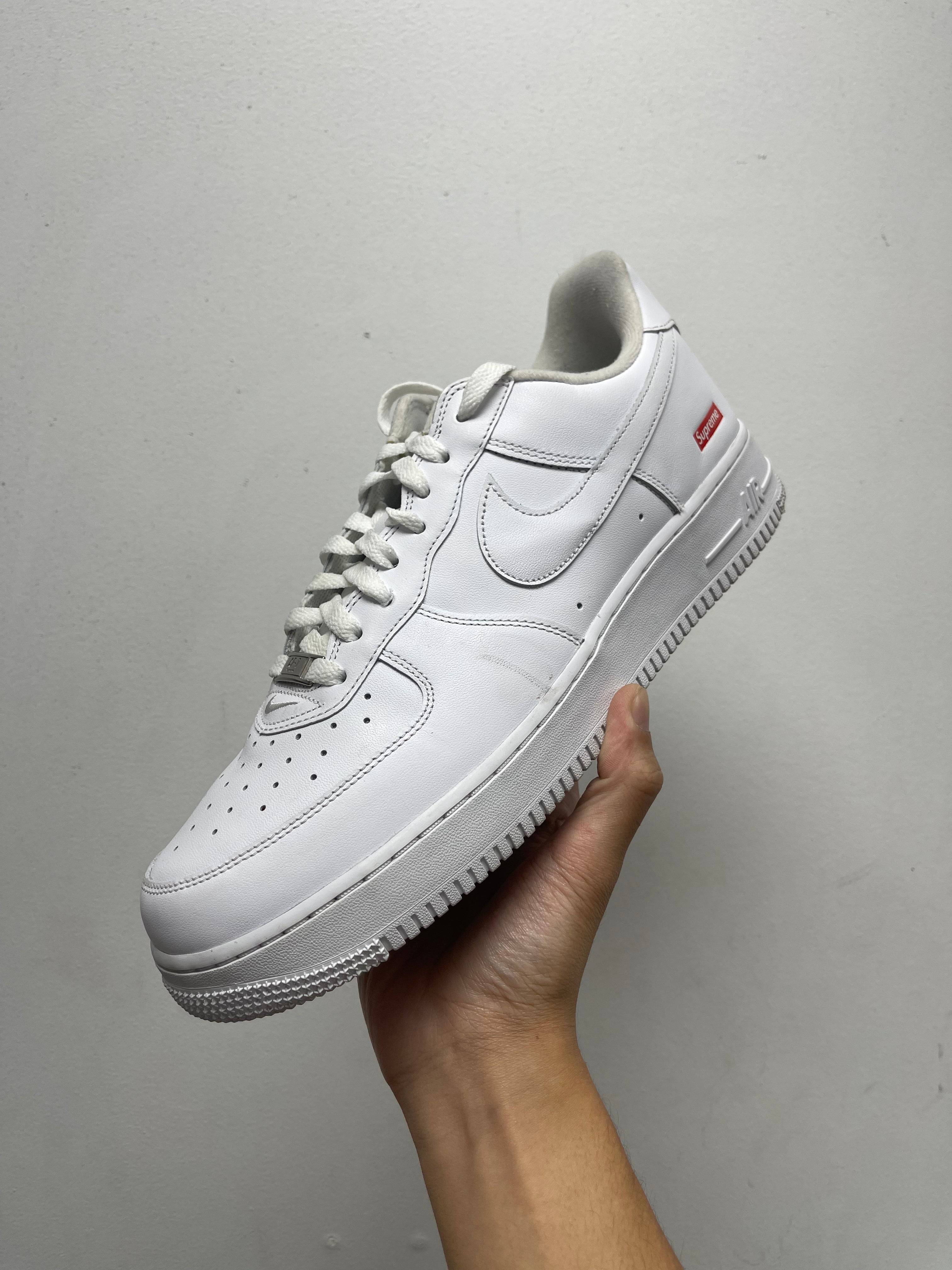 Nike Supreme AF1 White Sneakers