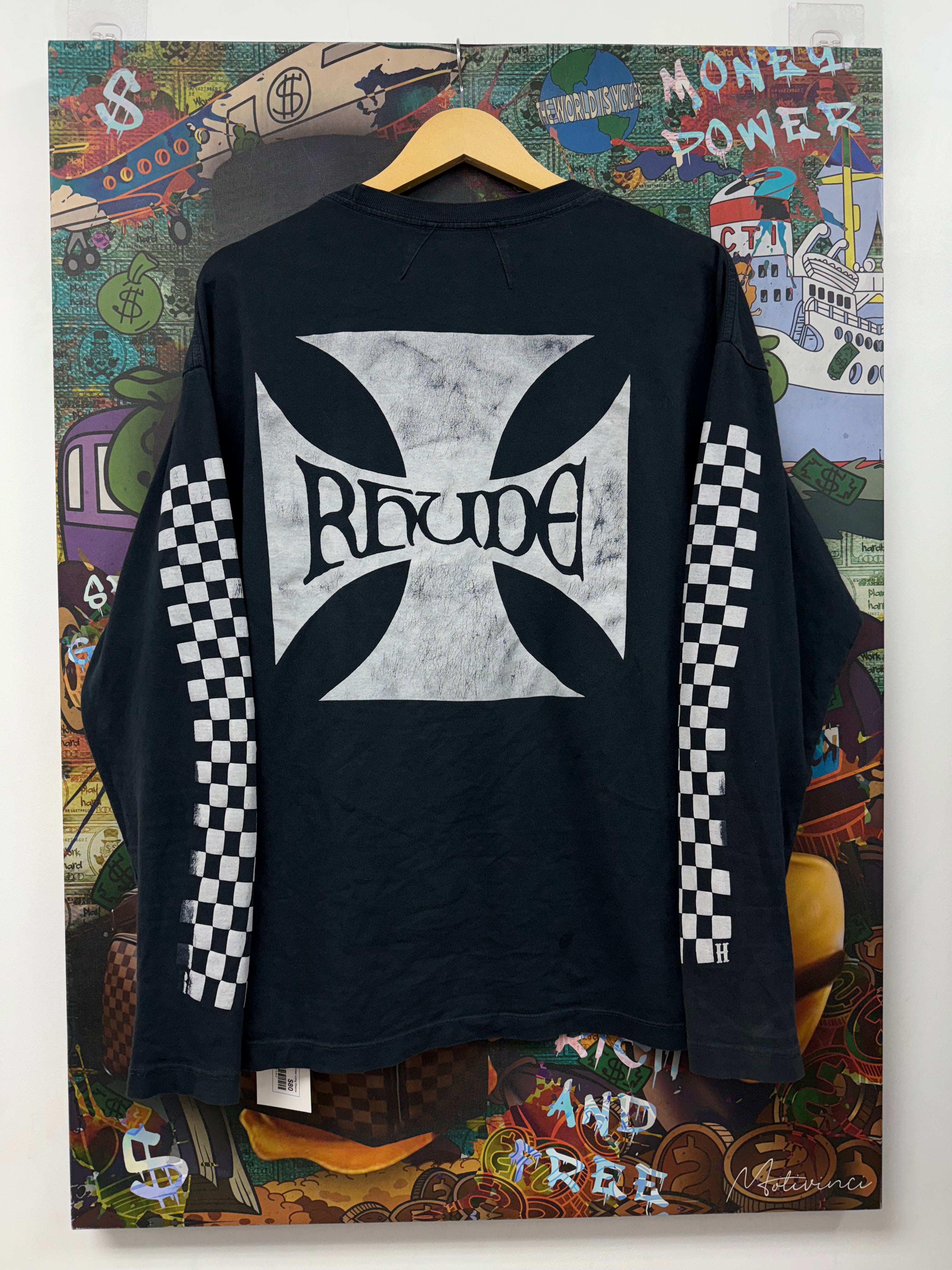 Rhude Navy Motorcross Long Sleeve