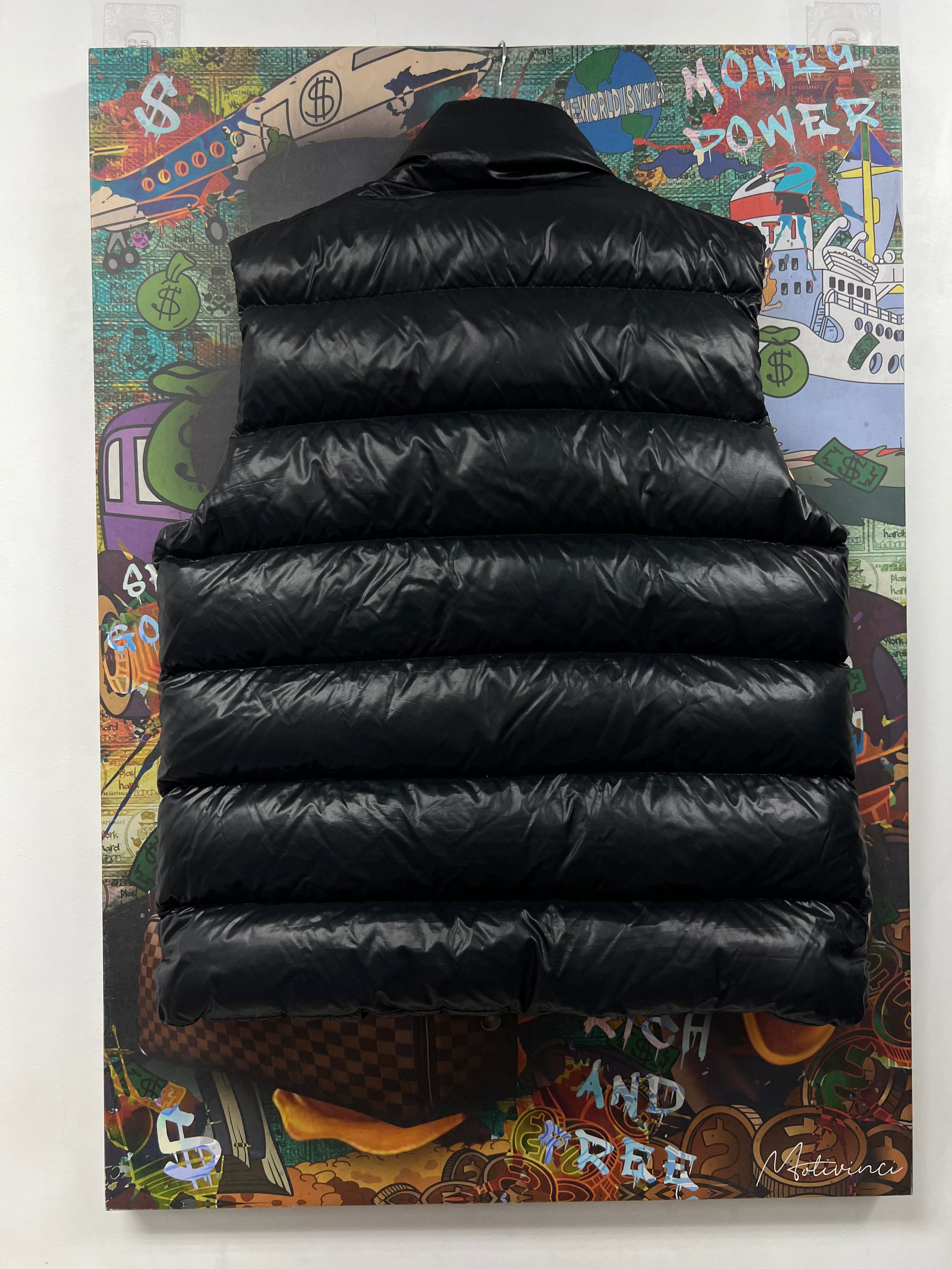 Moncler Black Tibb Gilet (Flawed) Puffer Vest