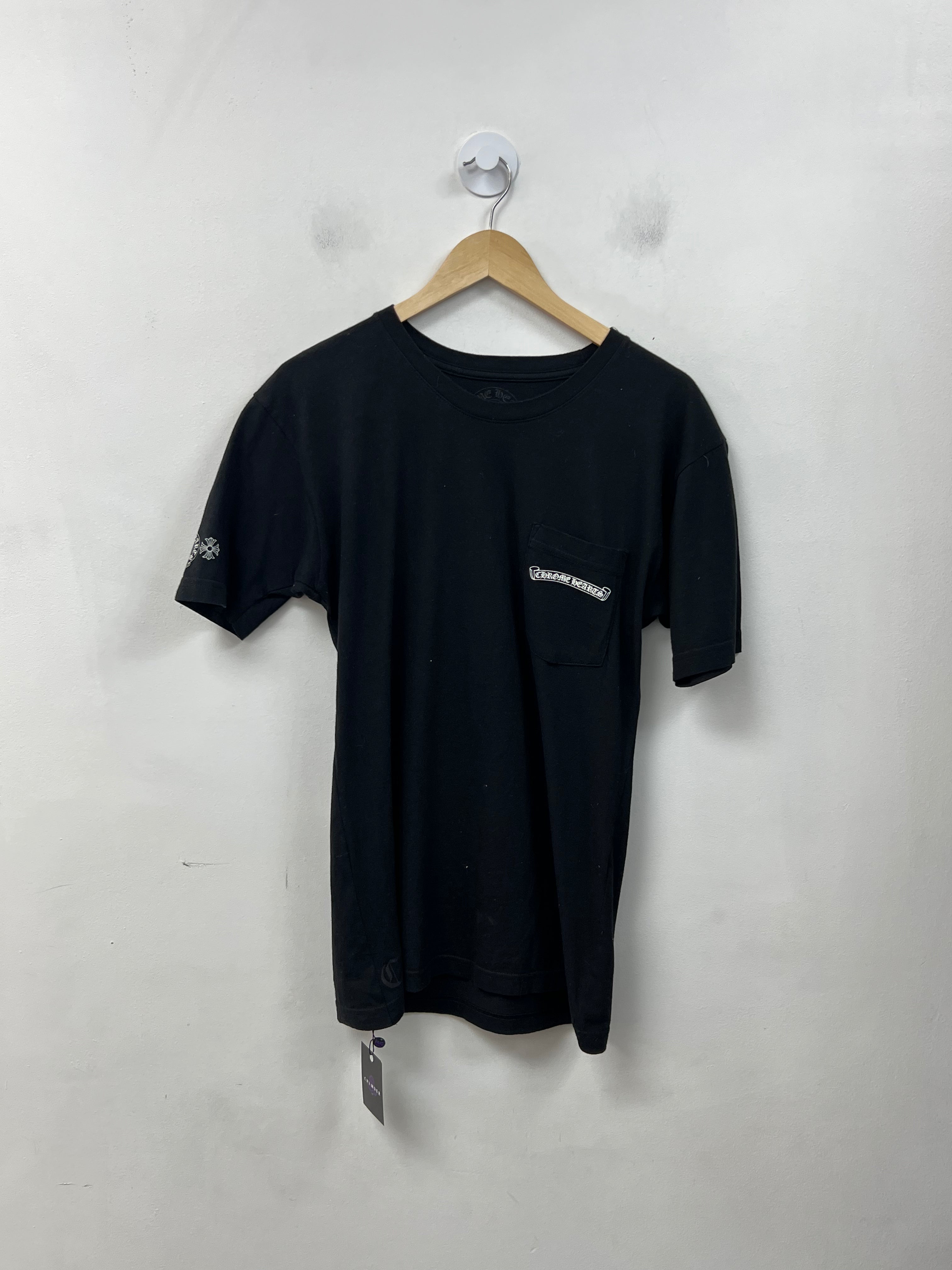 Chrome Hearts Black Multi Cross Tee