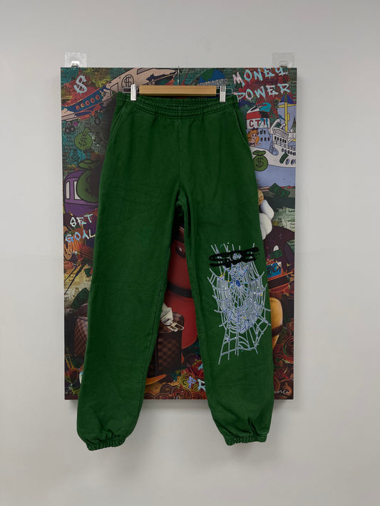 Sp5der Sweats Forrest Green Used Medium N/A