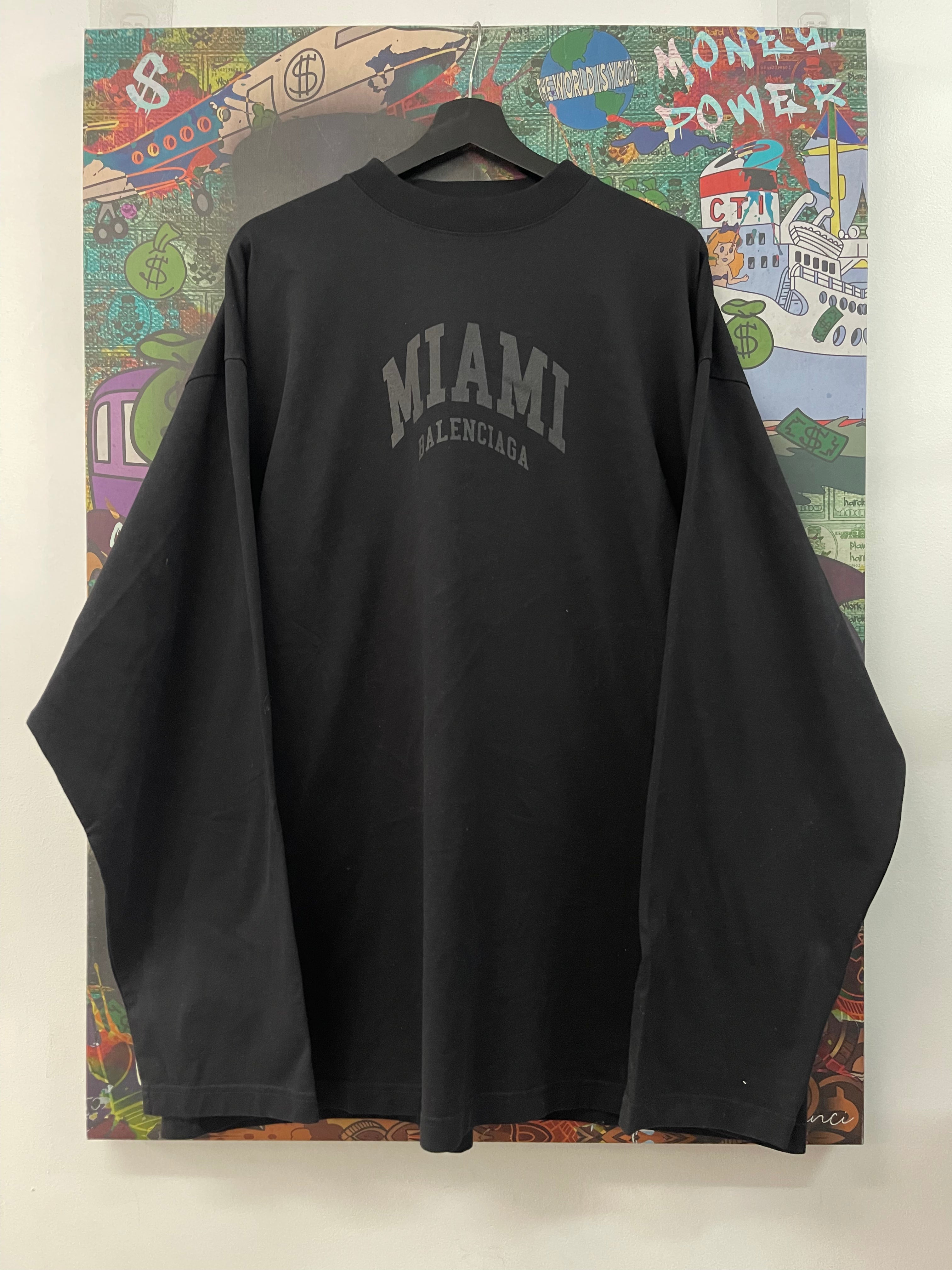 Balenciaga Black Tonal Miami (3) Long Sleeve