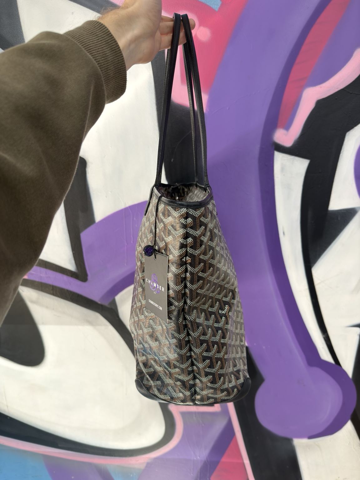 Goyard Black Artois Tote Bag