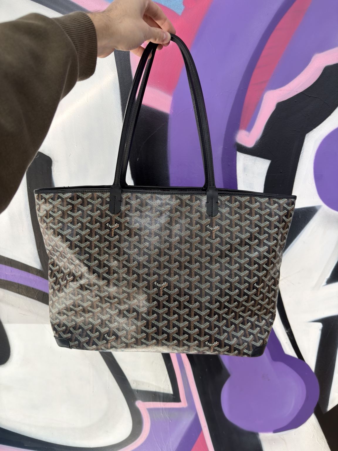 Goyard Black Artois Tote Bag