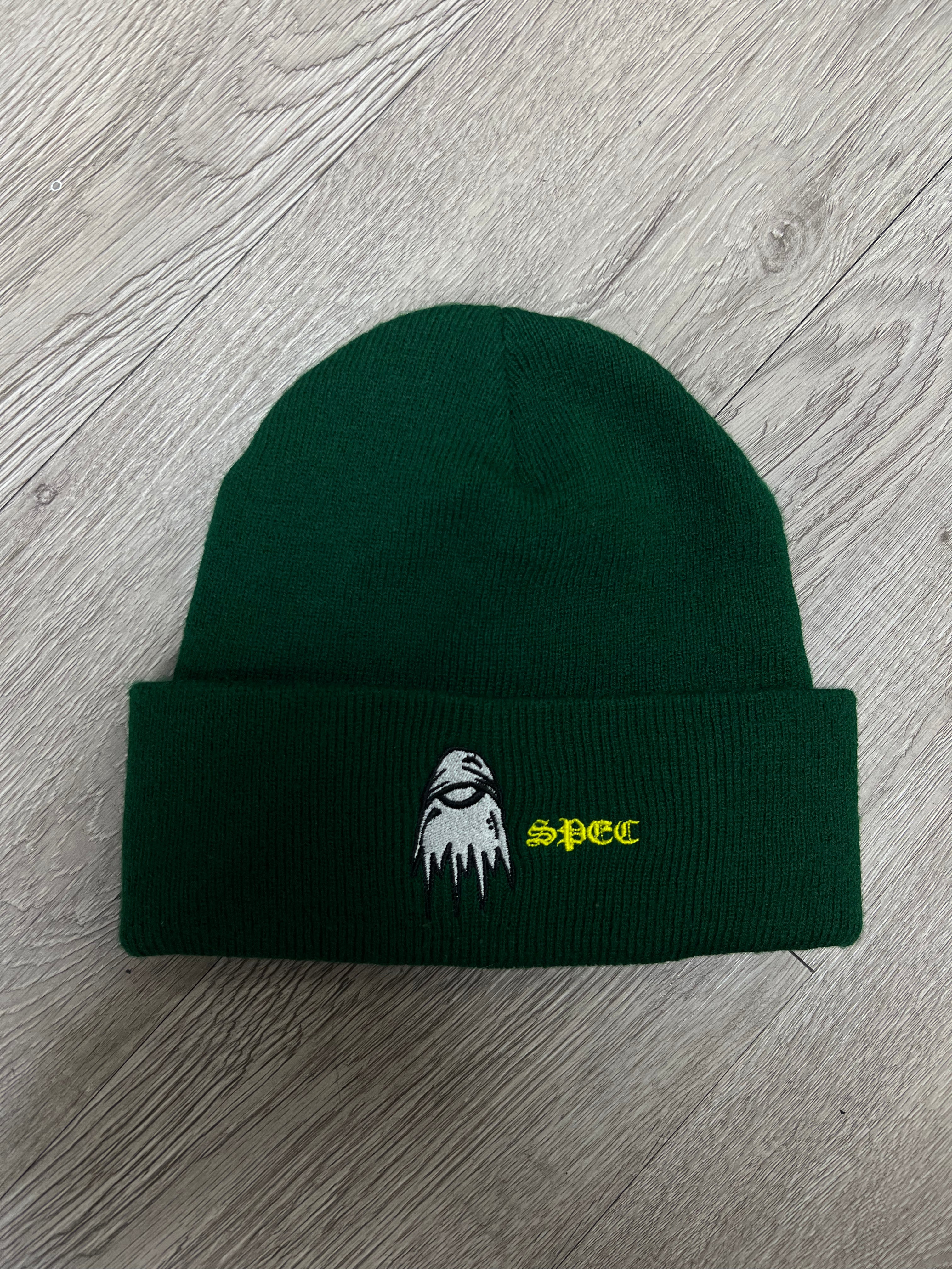 Chrome  Hearts Matty Boy Green Yellow Spec Beanie