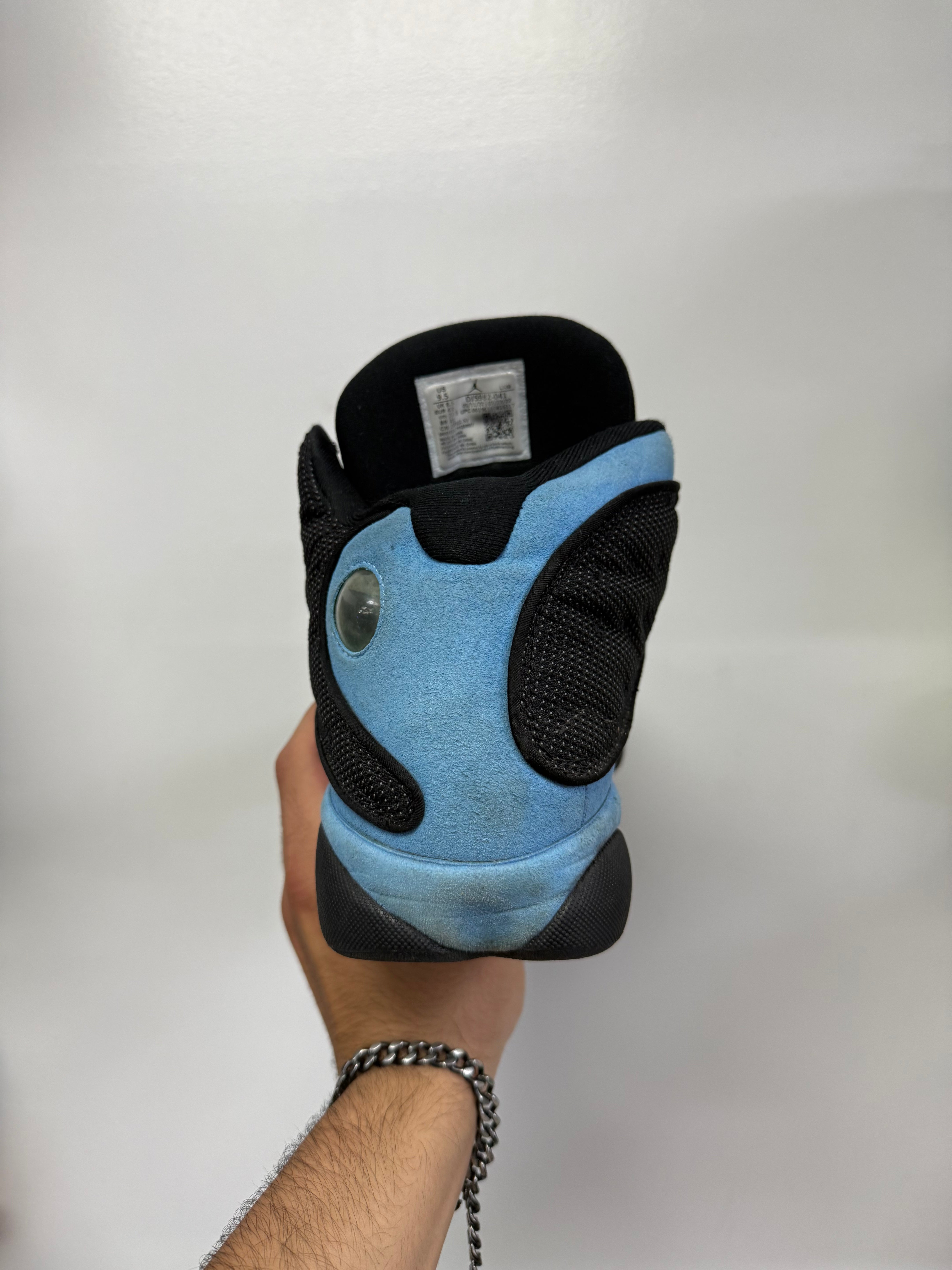 Jordan 13 Black Blue UNC Sneakers