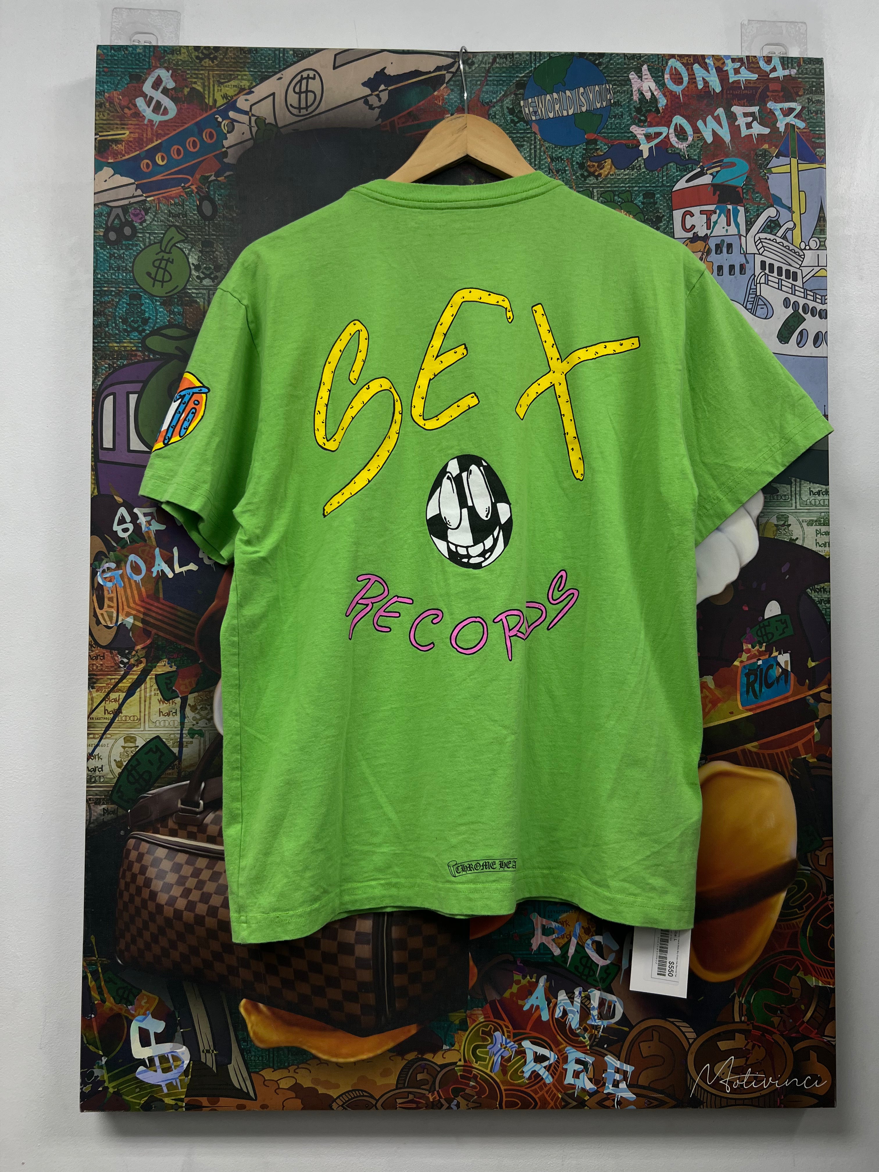 Chrome  Hearts Matty Boy Green Sex Records Tee