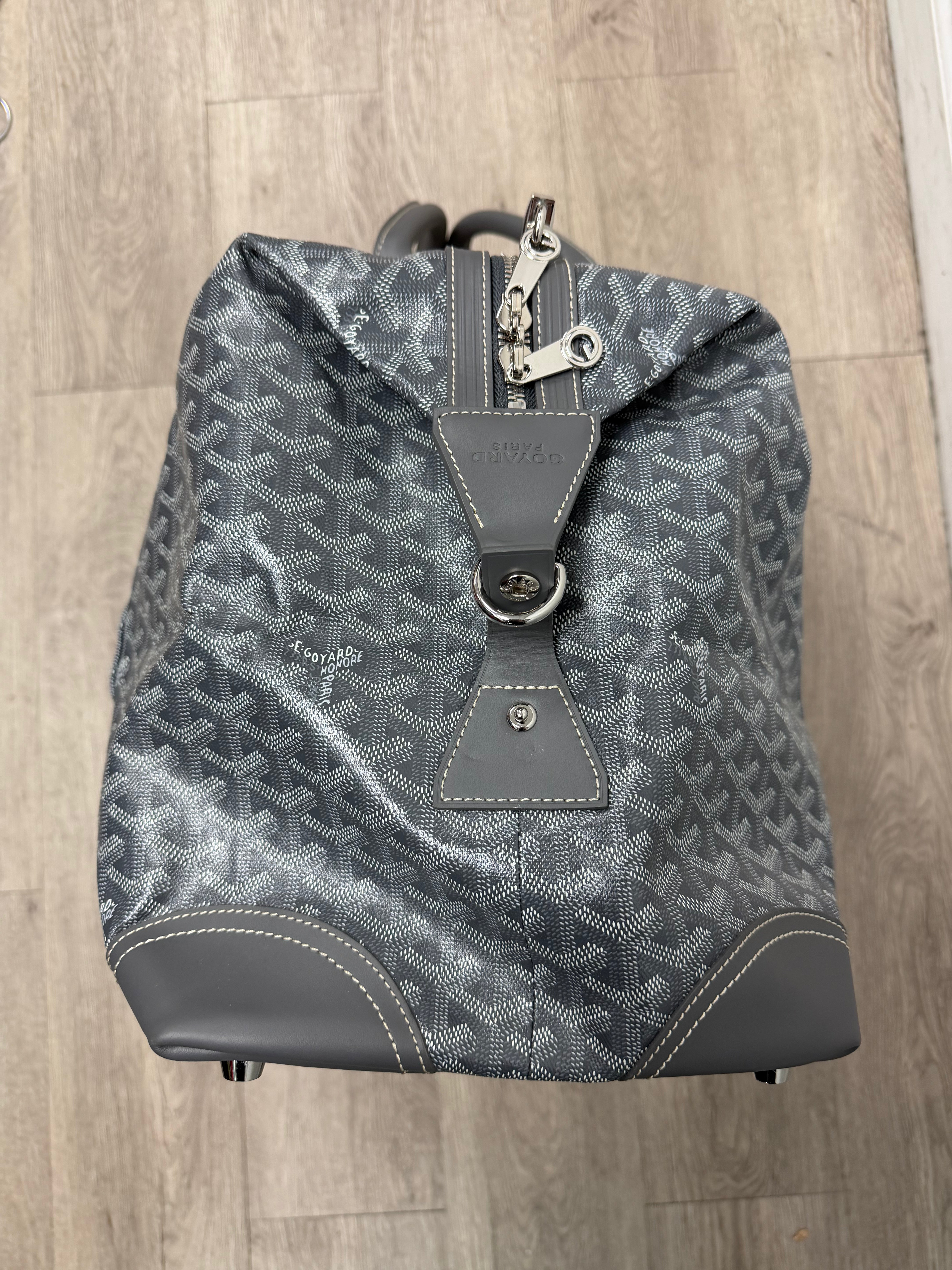 Goyard Grey Boeing Duffle Bag