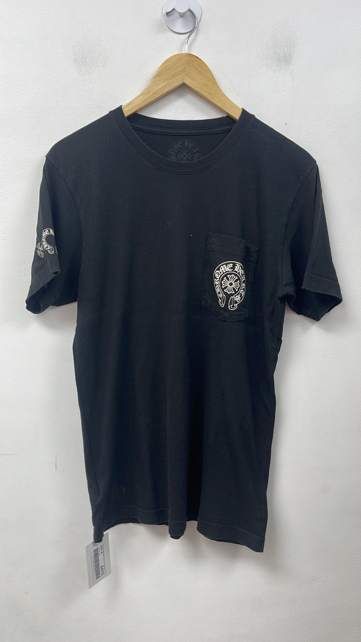 Chrome Hearts Black Multi Color Horseshoe Tee