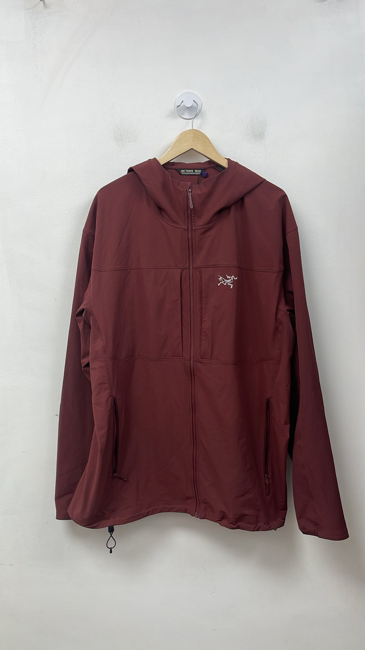 Arcteryx Burgundy Gamma Hoodie Jacket