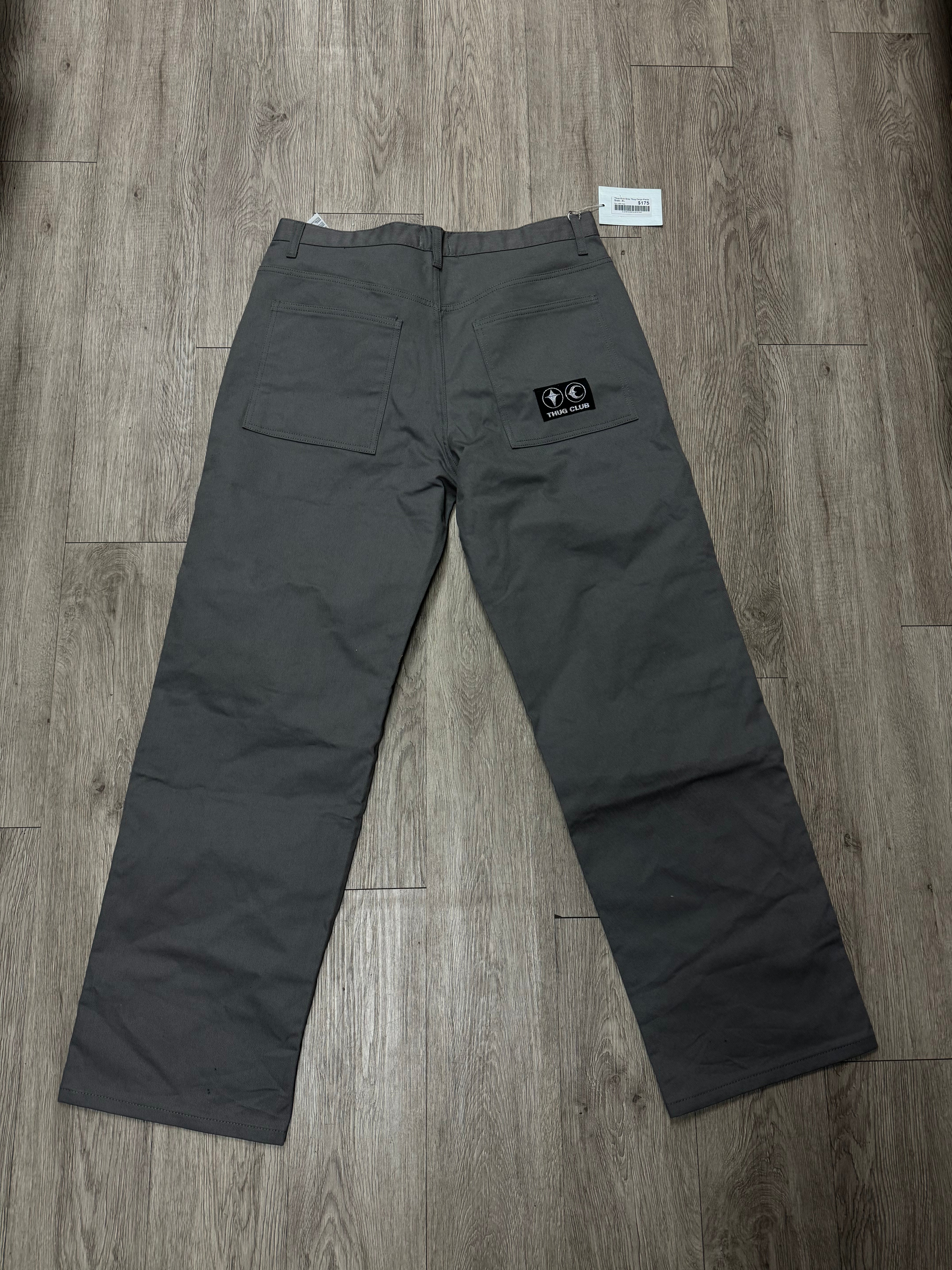 Thug Club Grey Thug Cargo Pants