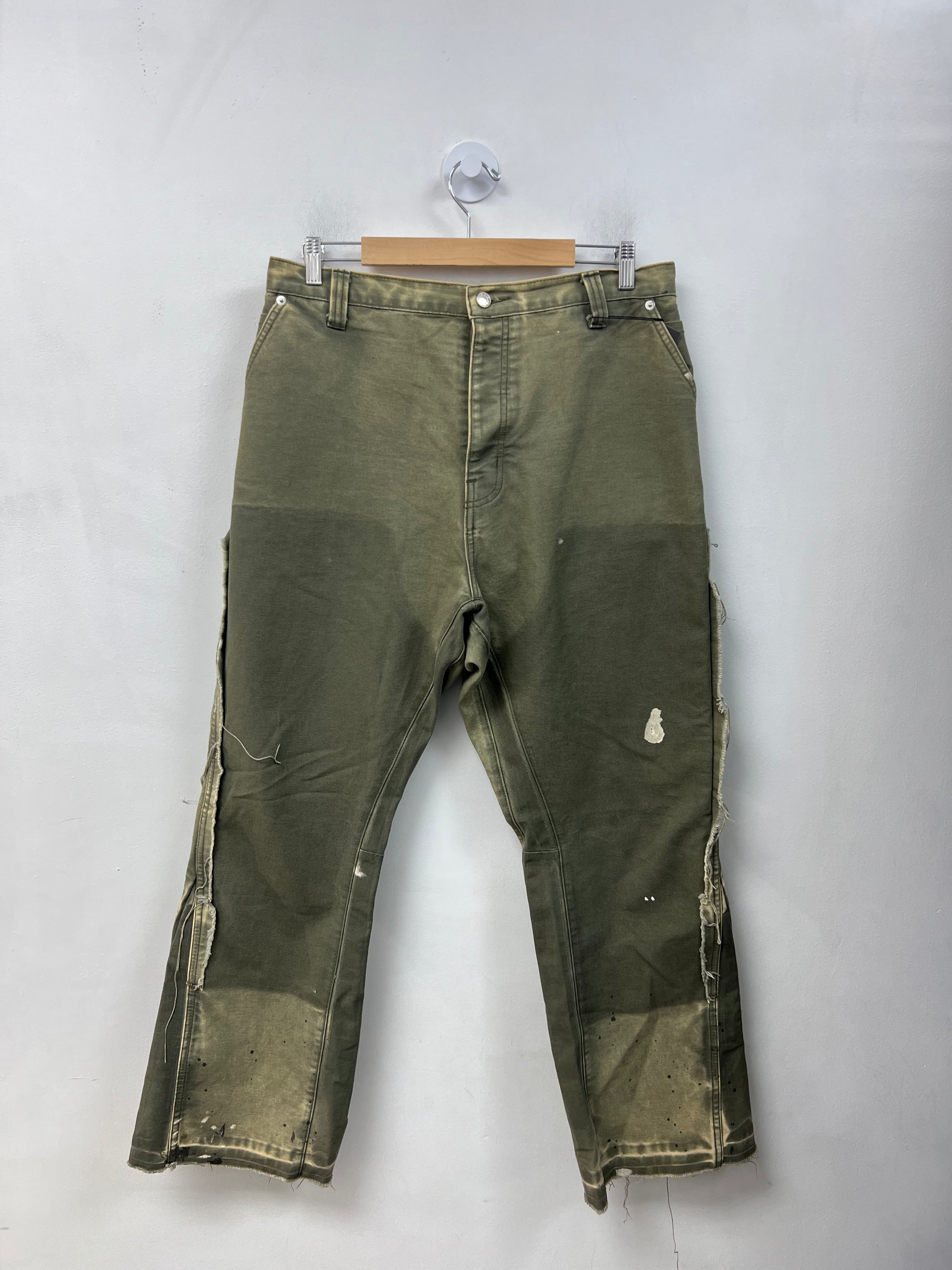 Gallery Dept Olive Carpenter (Altered Fits 34-36) Jeans