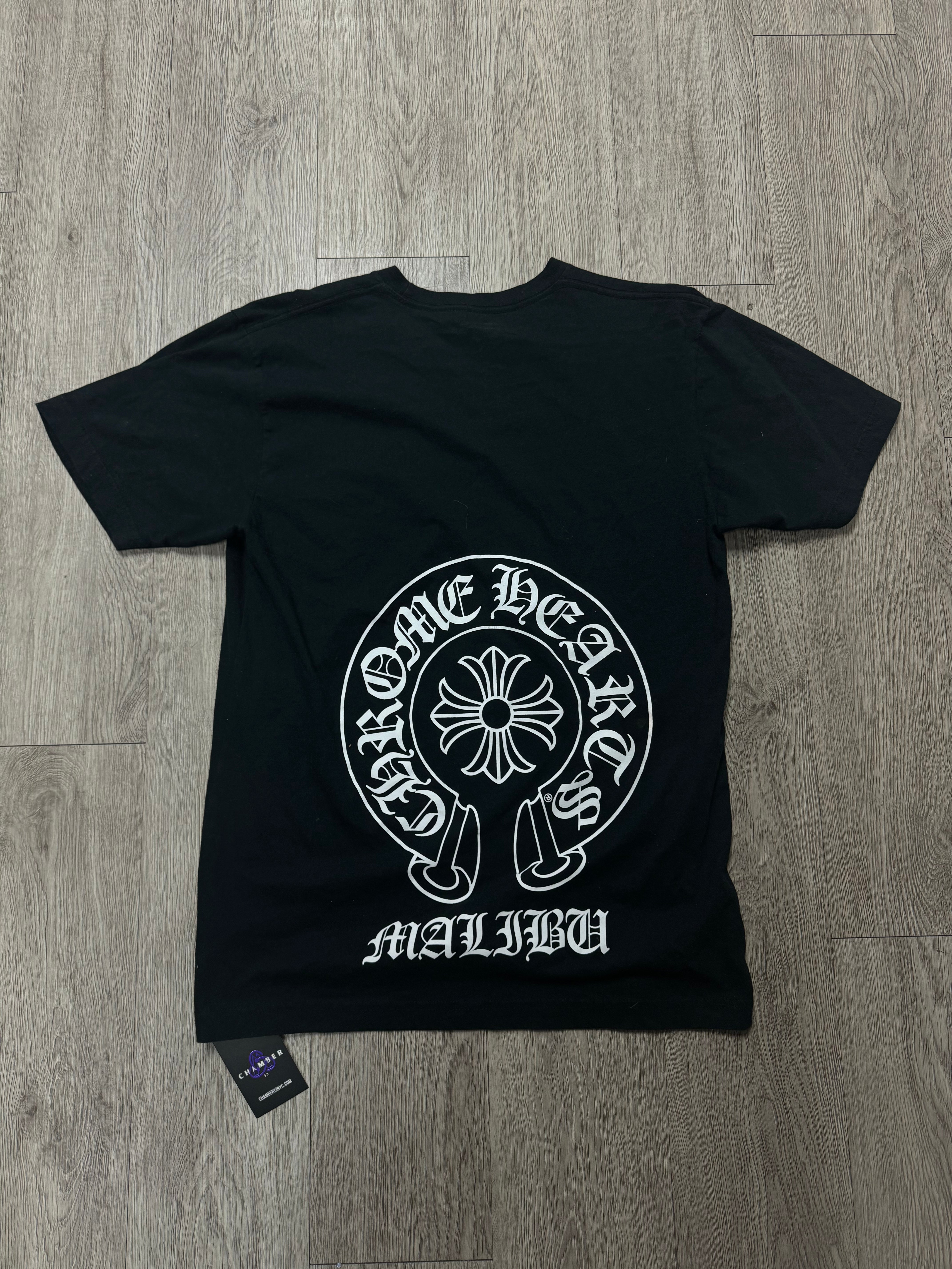 Chrome Hearts Black Malibu Horseshoe Tee