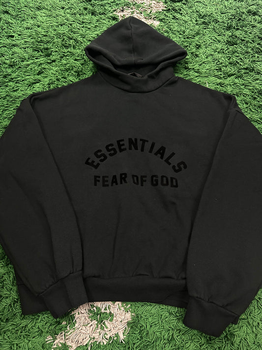 Essentials Hoodie Jet Black Used Large N/A