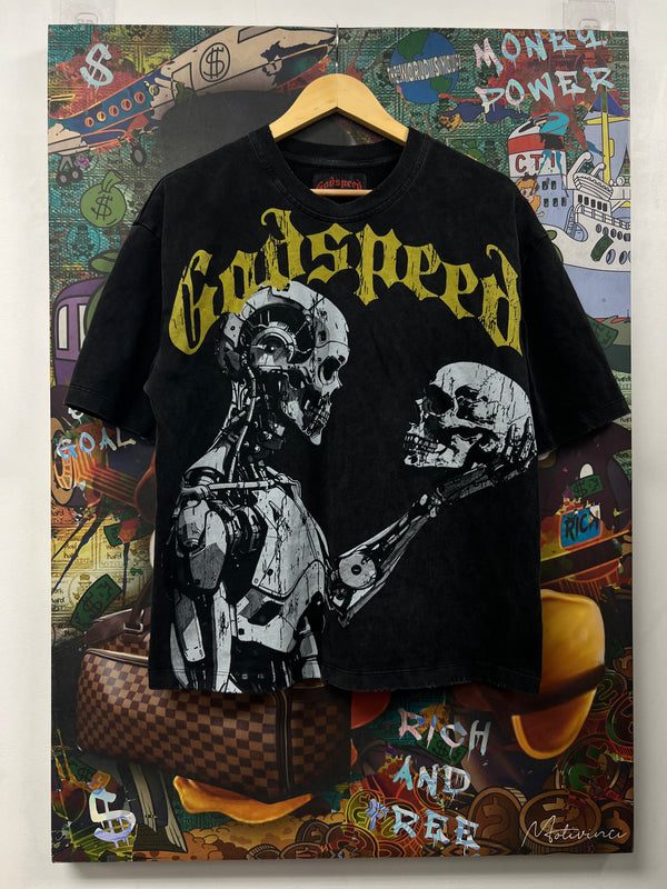 Godspeed Black Yellow Mankind Vs AI Tee