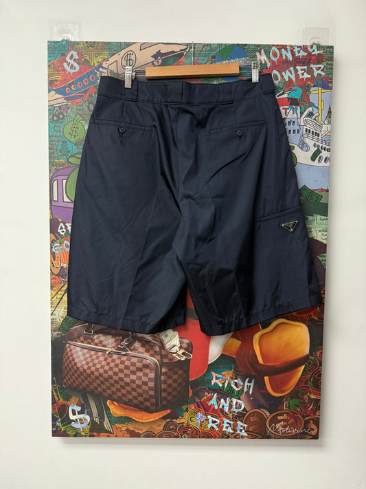 Prada Nylon Shorts Navy Used 50 (Large)
