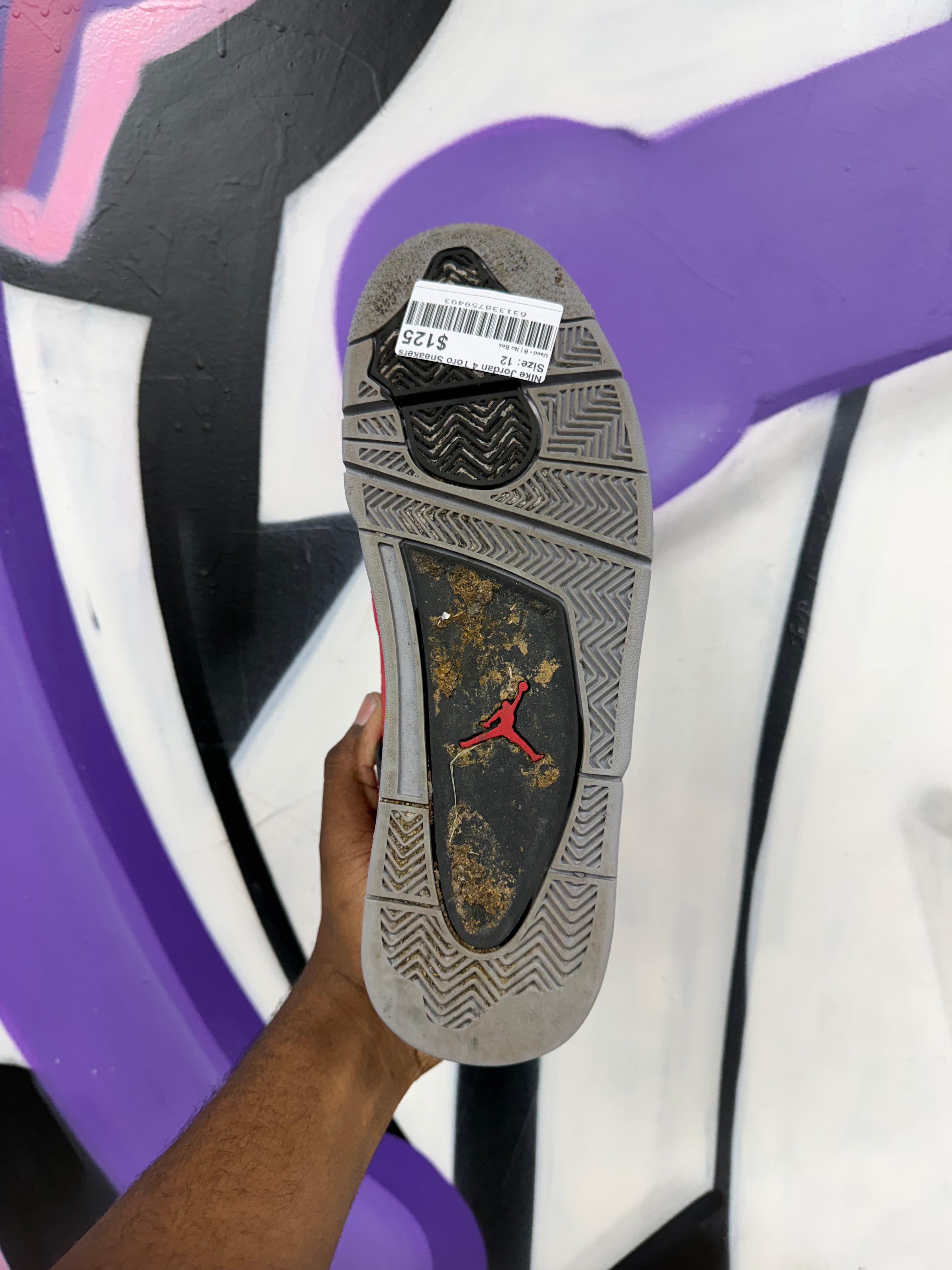 NIke Jordan 4 Toro Sneakers