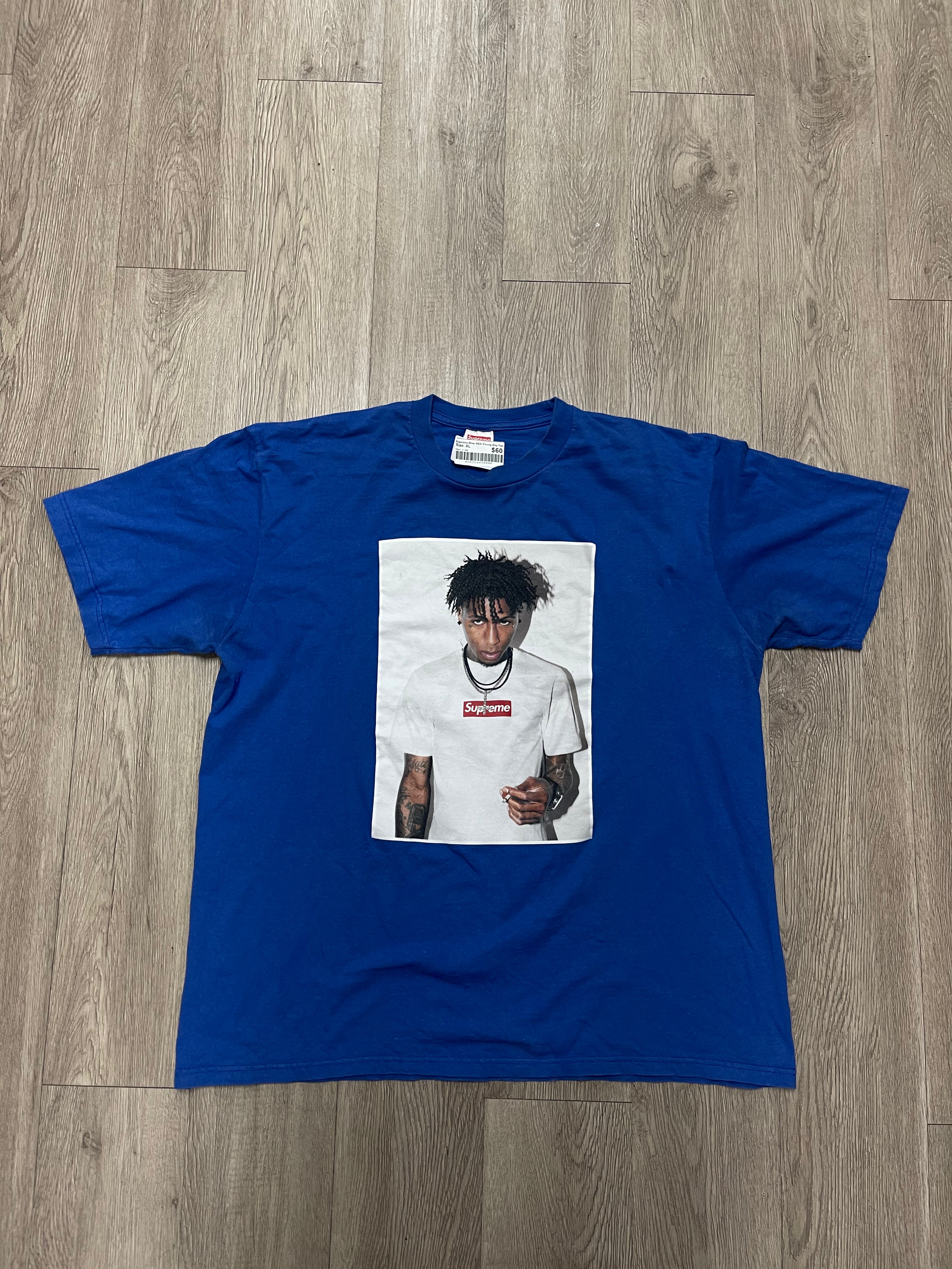 Supreme Blue NBA Young Boy Tee