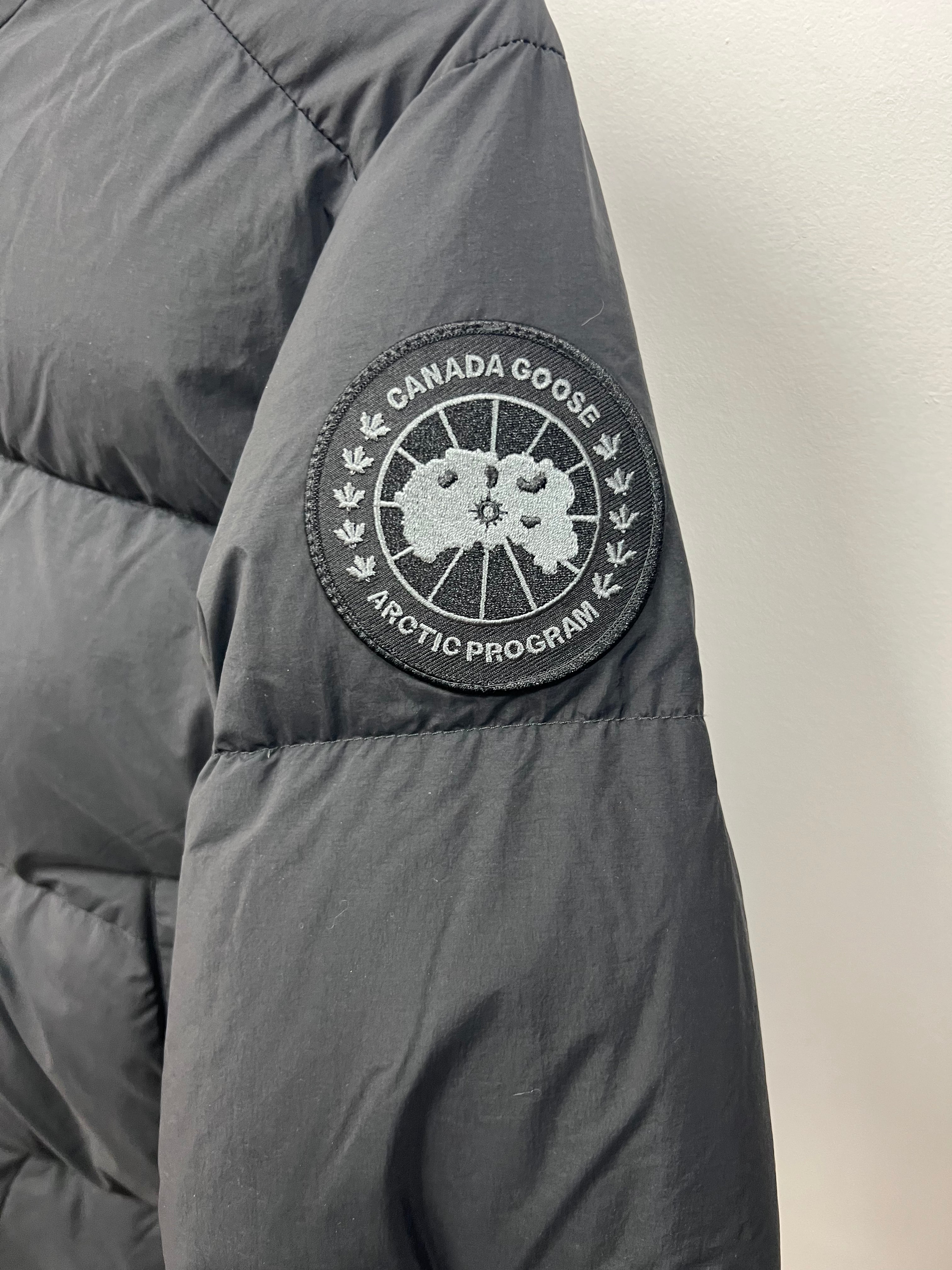 Canada Goose Black Crofton Puffer Jacket
