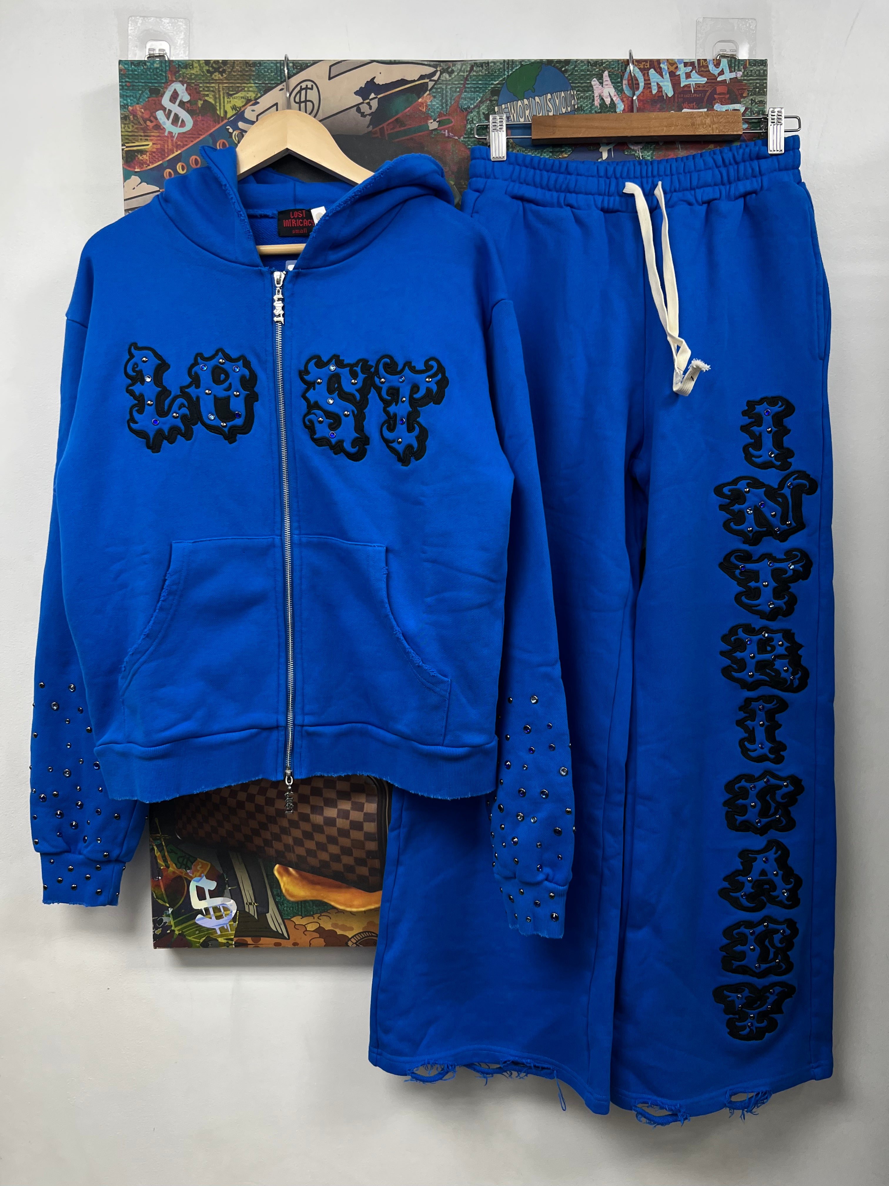 Lost Intricacy Blue Patch 2.0 Sweatsuit