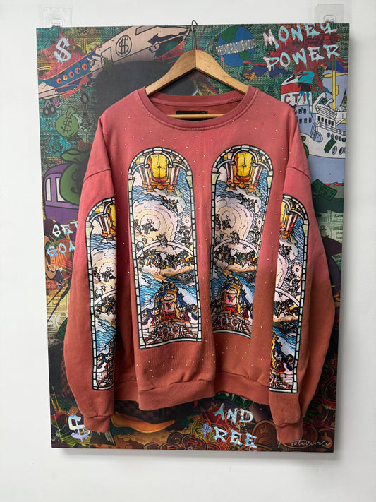 WDW Chalice Crewneck Red