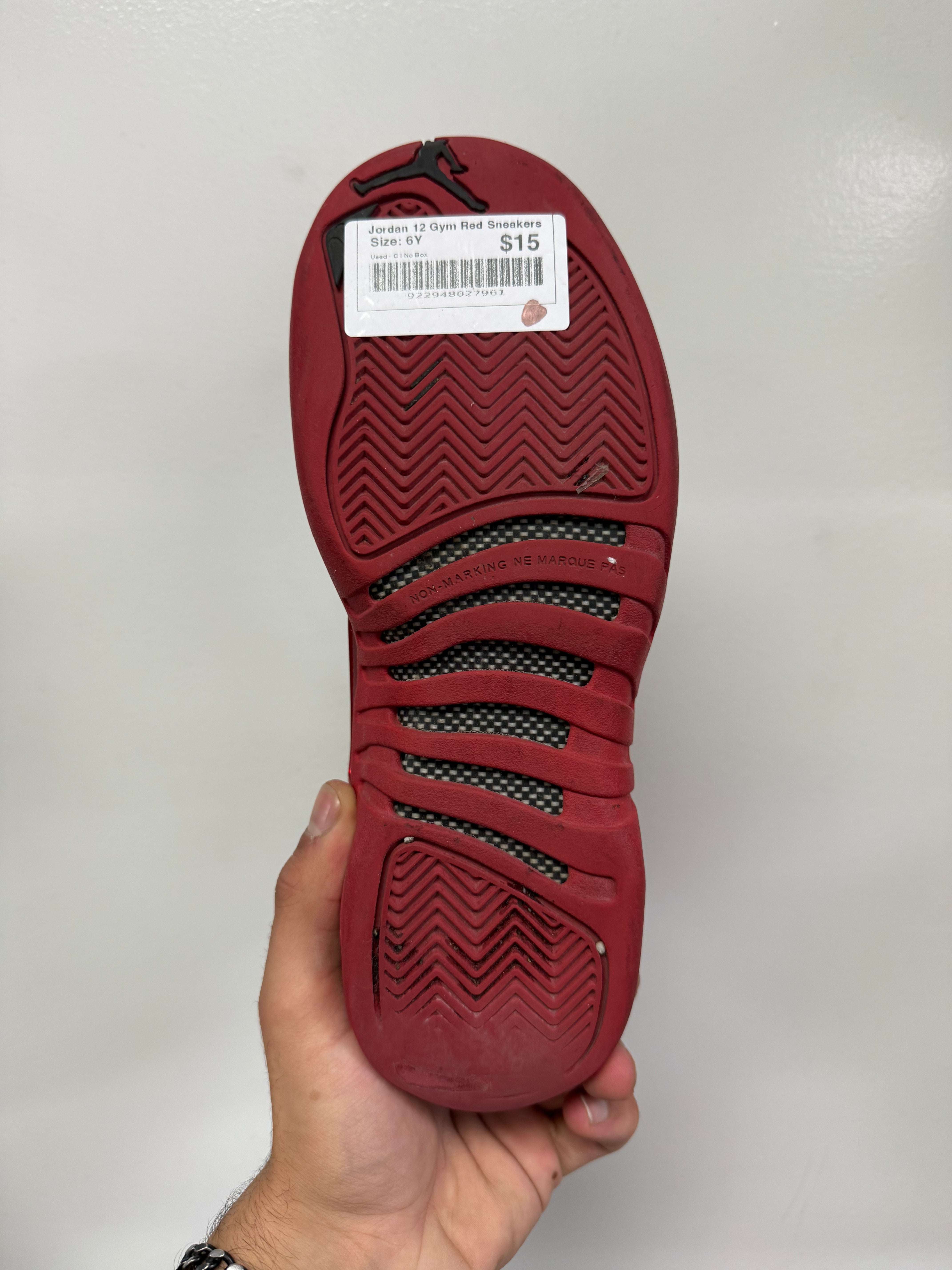 Jordan 12 Gym Red Sneakers