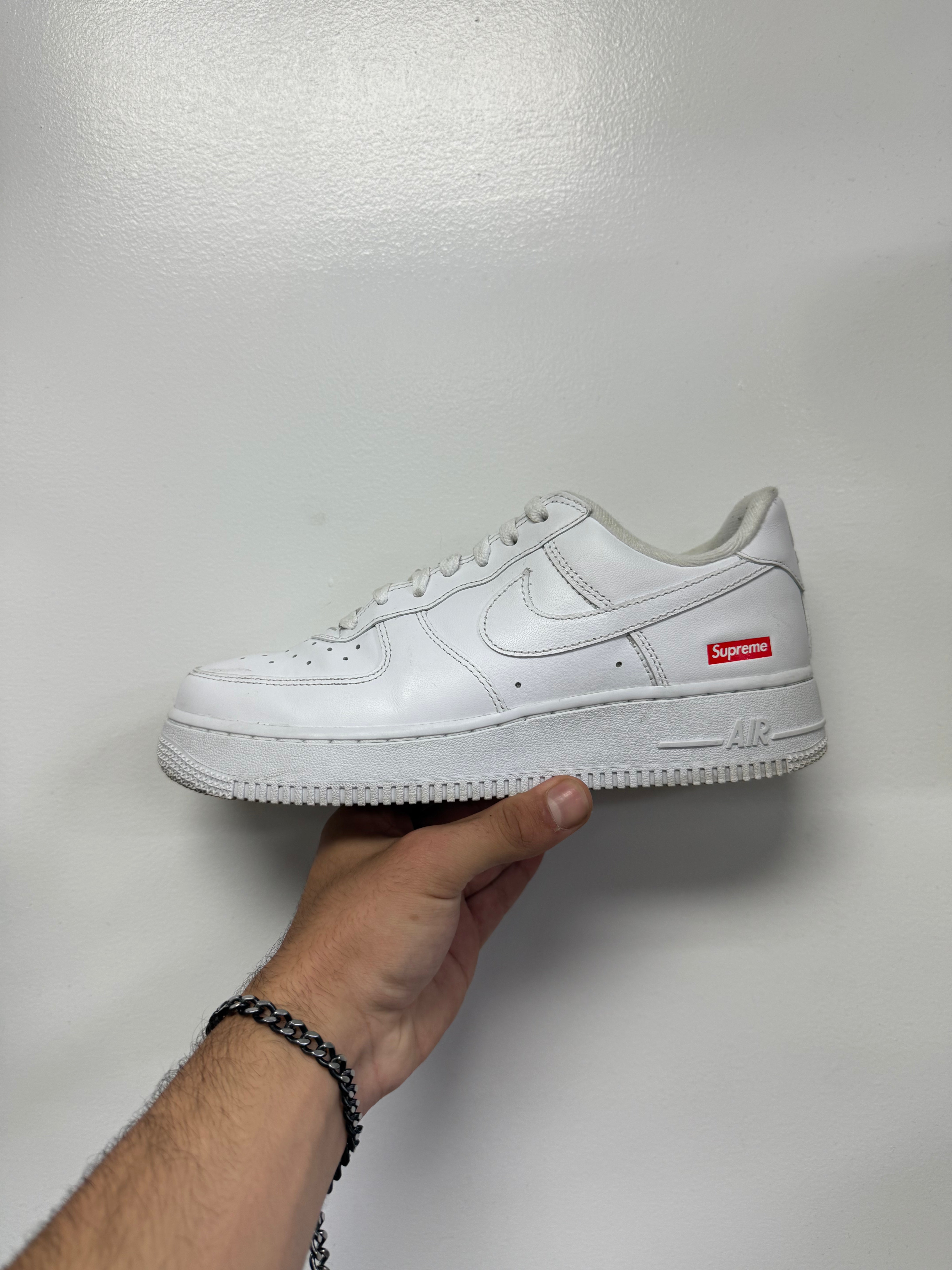 Nike Supreme AF1 White Sneakers
