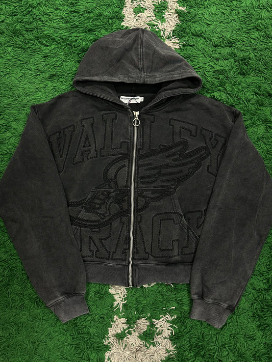 Vale Black Cat Zip Up Black New (S-XL)